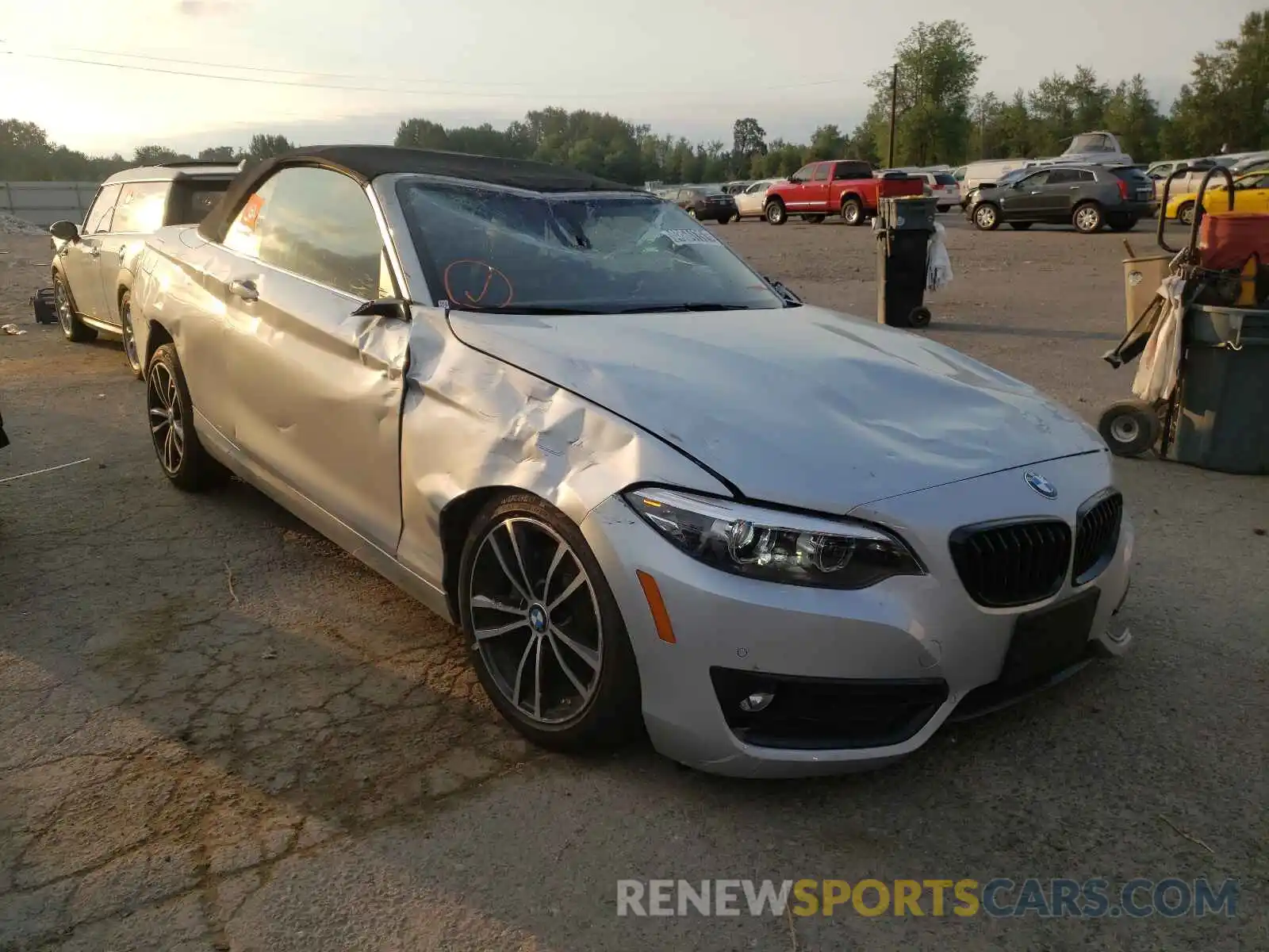 1 Photograph of a damaged car WBA2K1C06L7F91614 BMW 2 SERIES 2020