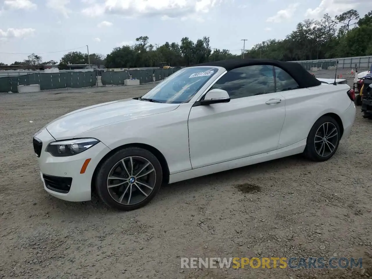 1 Photograph of a damaged car WBA2K1C06L7F99518 BMW 2 SERIES 2020
