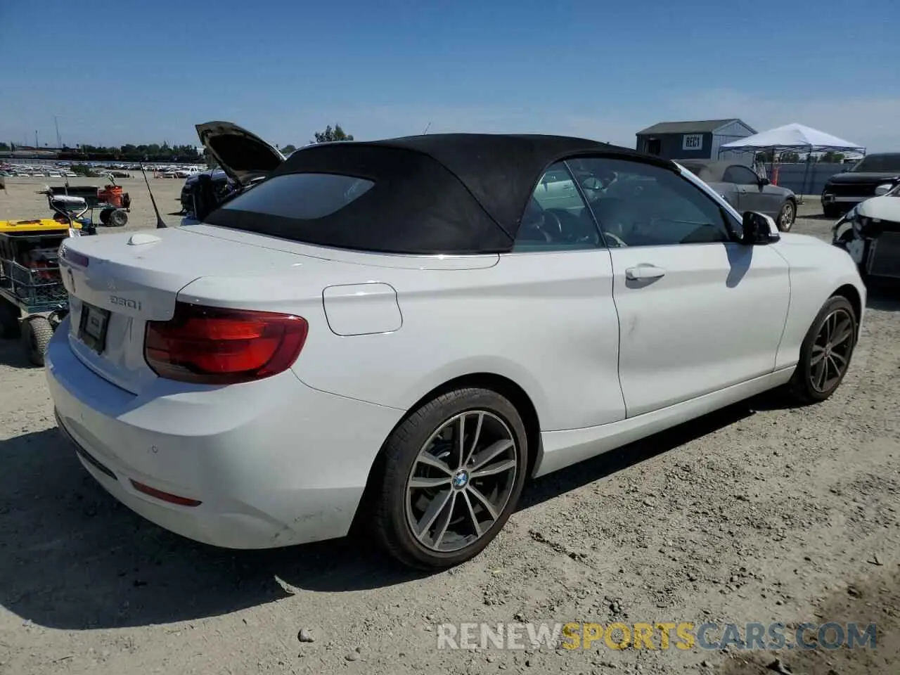 3 Photograph of a damaged car WBA2M7C04L7F61332 BMW 2 SERIES 2020