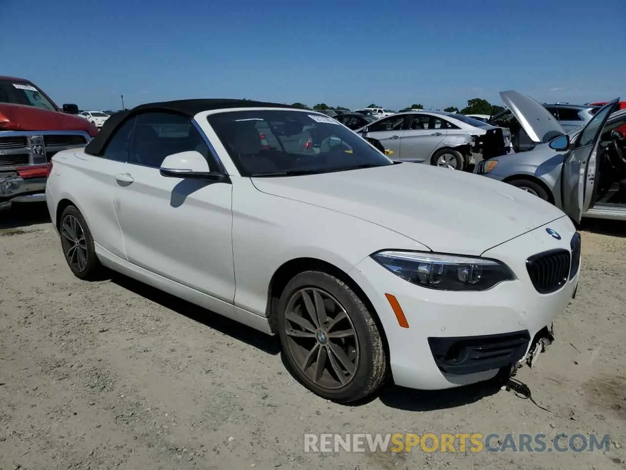 4 Photograph of a damaged car WBA2M7C04L7F61332 BMW 2 SERIES 2020