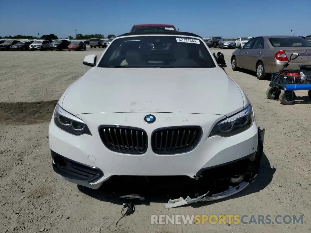 5 Photograph of a damaged car WBA2M7C04L7F61332 BMW 2 SERIES 2020
