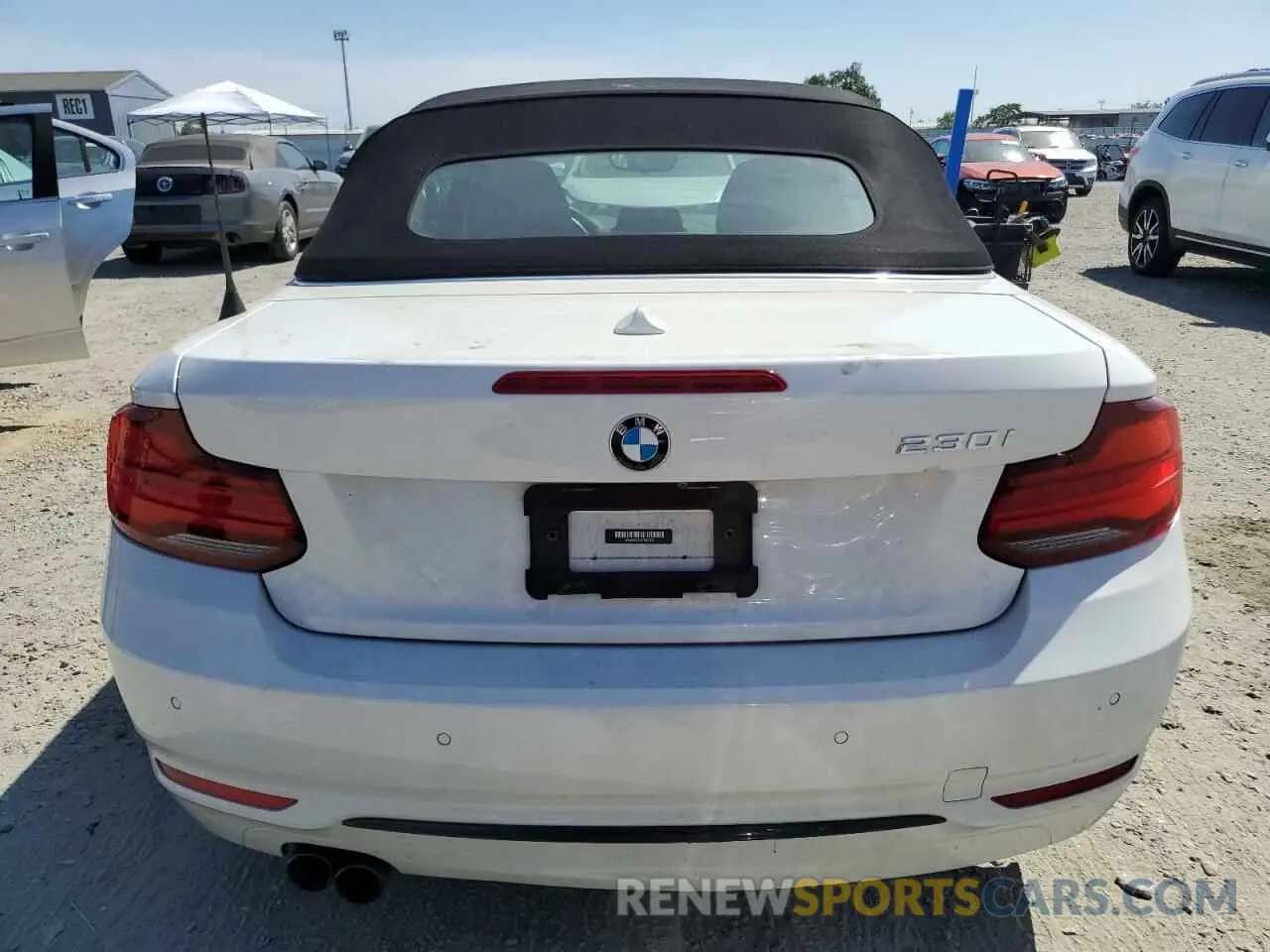 6 Photograph of a damaged car WBA2M7C04L7F61332 BMW 2 SERIES 2020