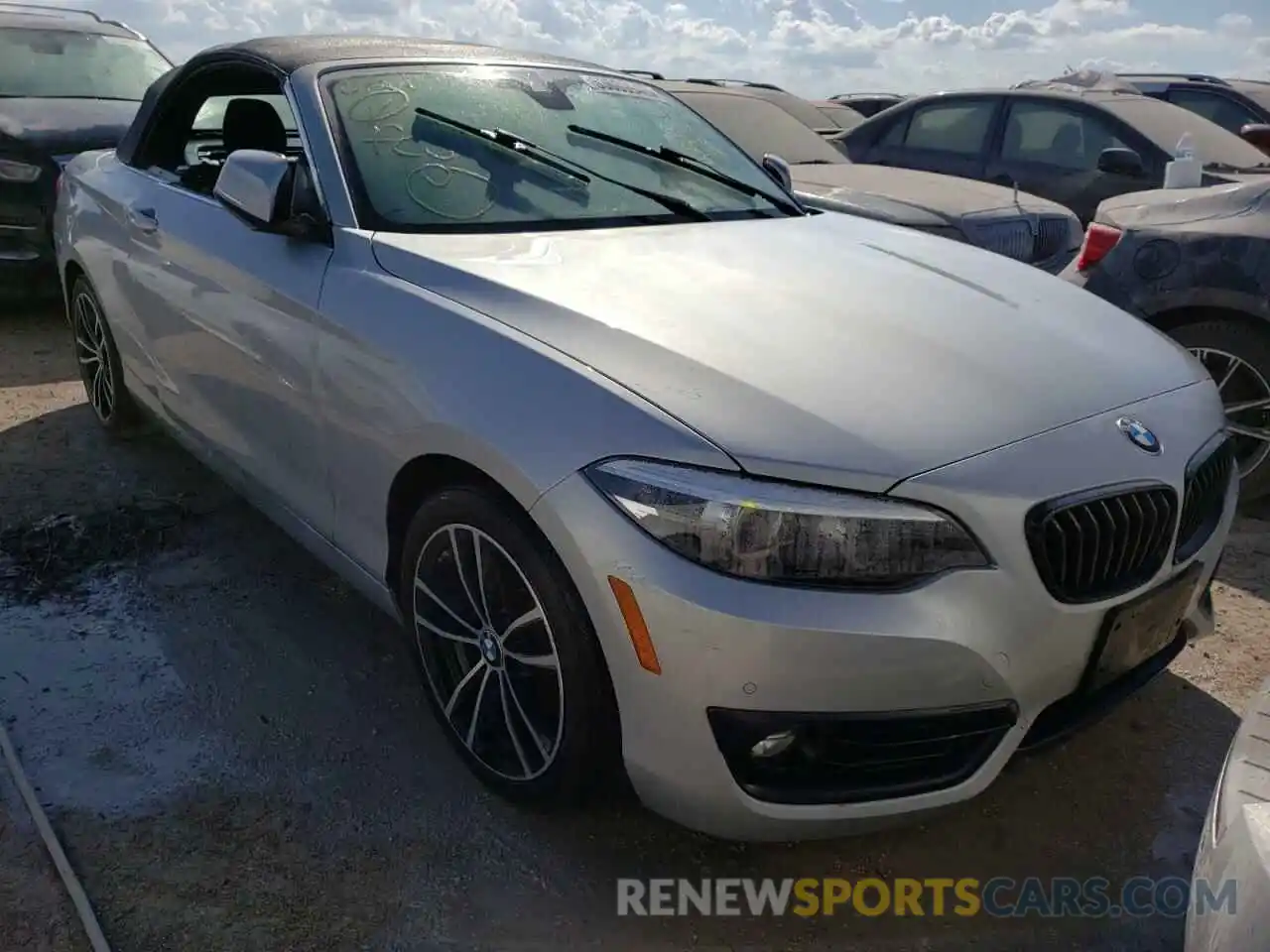 1 Photograph of a damaged car WBA2M7C08L7E20019 BMW 2 SERIES 2020