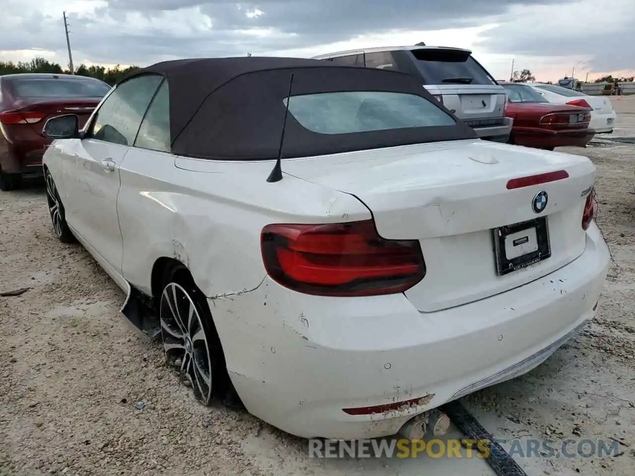 3 Photograph of a damaged car WBA2M7C08L7E82150 BMW 2 SERIES 2020