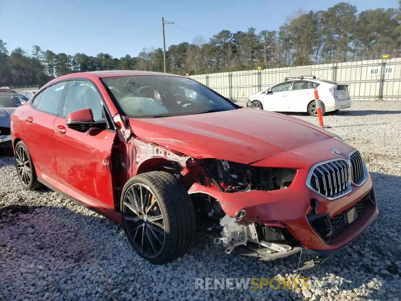 1 Photograph of a damaged car WBA73AK01L7F78161 BMW 2 SERIES 2020