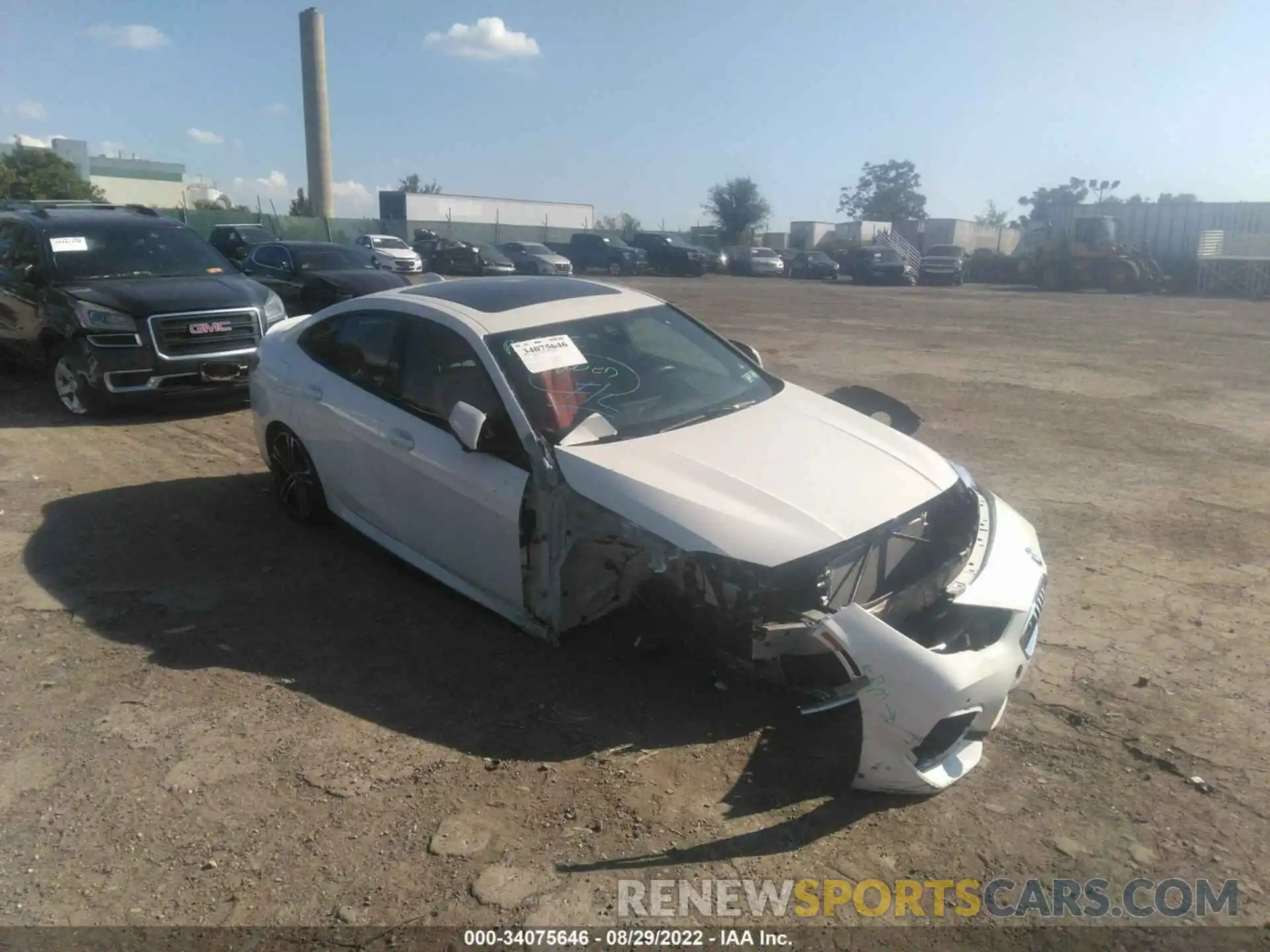 1 Photograph of a damaged car WBA73AK01L7G13264 BMW 2 SERIES 2020