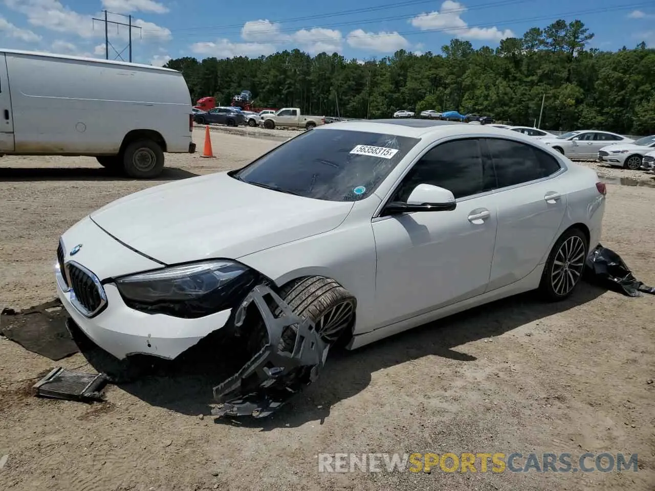 1 Photograph of a damaged car WBA73AK06L7F54549 BMW 2 SERIES 2020