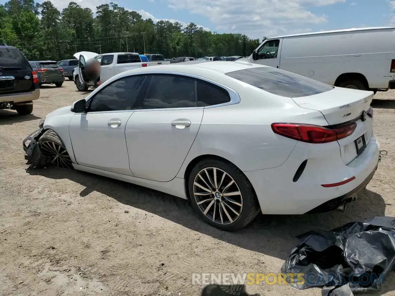 2 Photograph of a damaged car WBA73AK06L7F54549 BMW 2 SERIES 2020