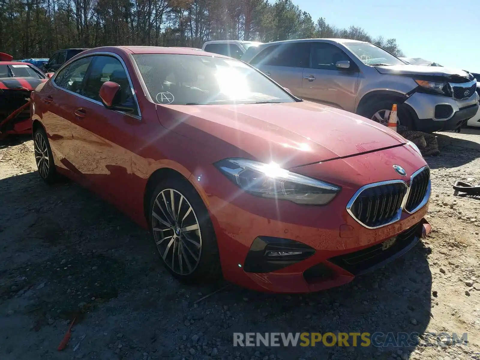 1 Photograph of a damaged car WBA73AK06L7G03684 BMW 2 SERIES 2020