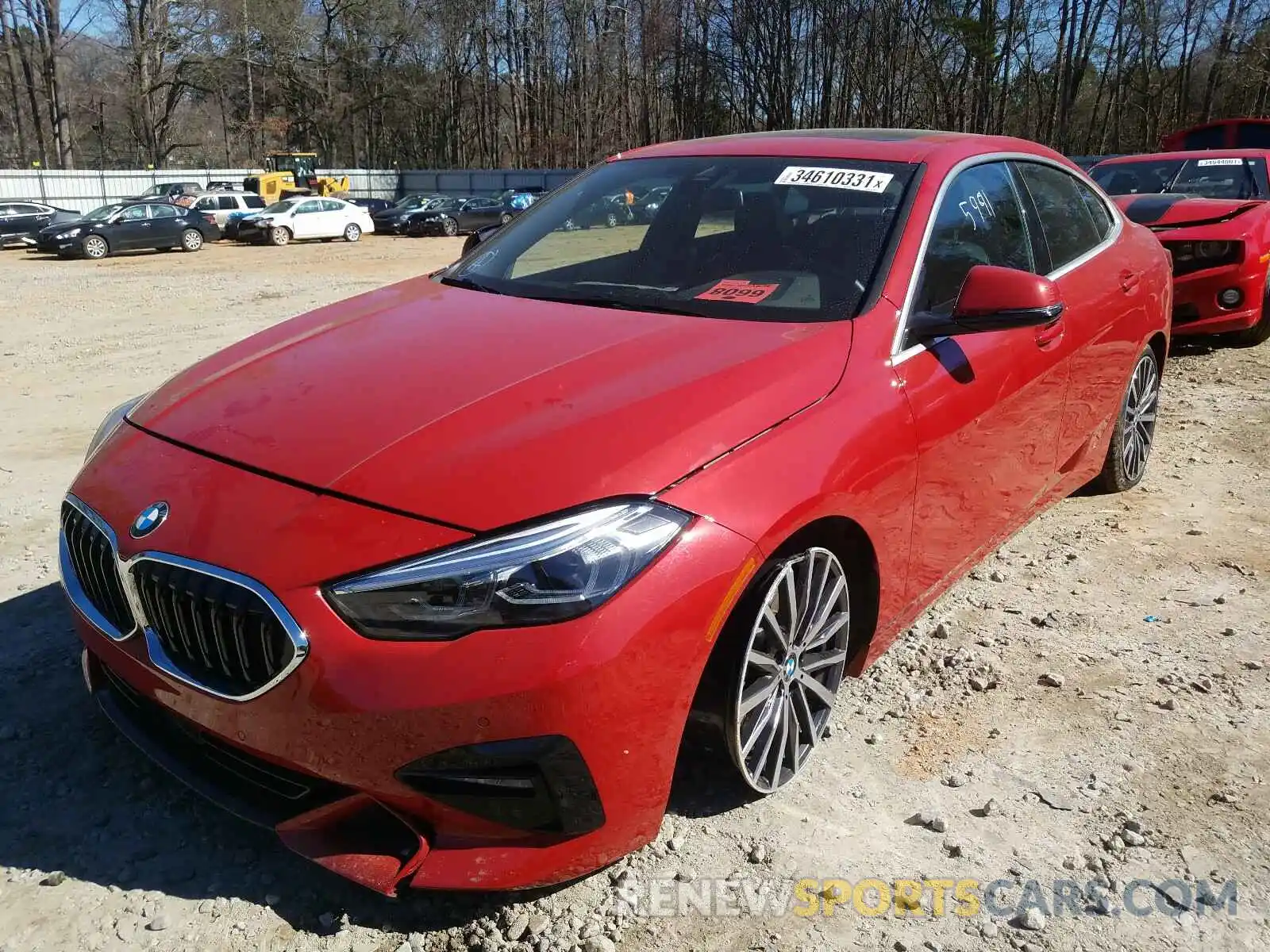 2 Photograph of a damaged car WBA73AK06L7G03684 BMW 2 SERIES 2020