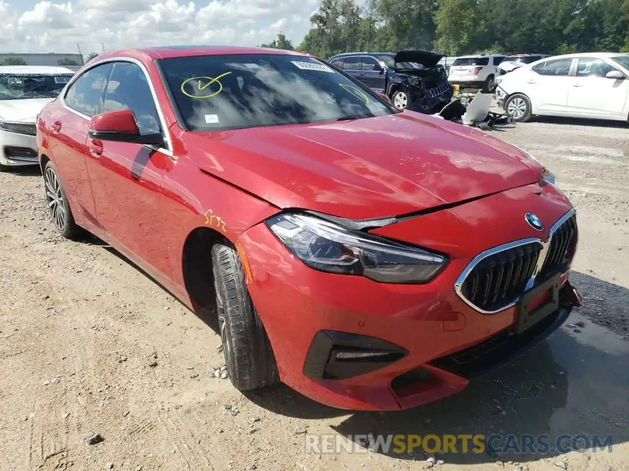 1 Photograph of a damaged car WBA73AK06L7G04527 BMW 2 SERIES 2020