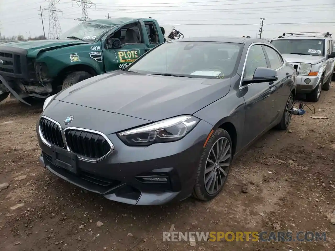 2 Photograph of a damaged car WBA73AK08L7F66153 BMW 2 SERIES 2020