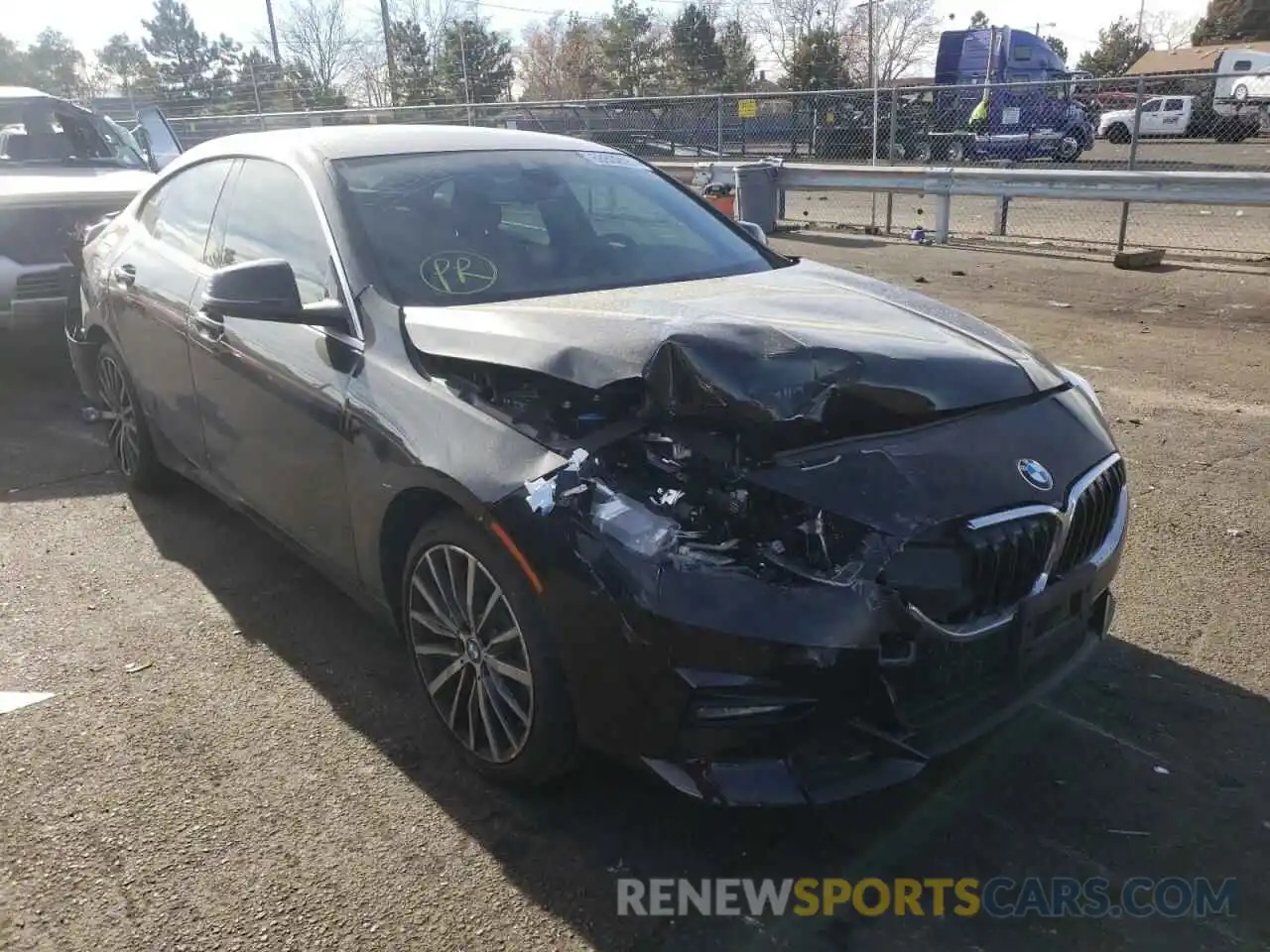 1 Photograph of a damaged car WBA73AK0XL7F84962 BMW 2 SERIES 2020