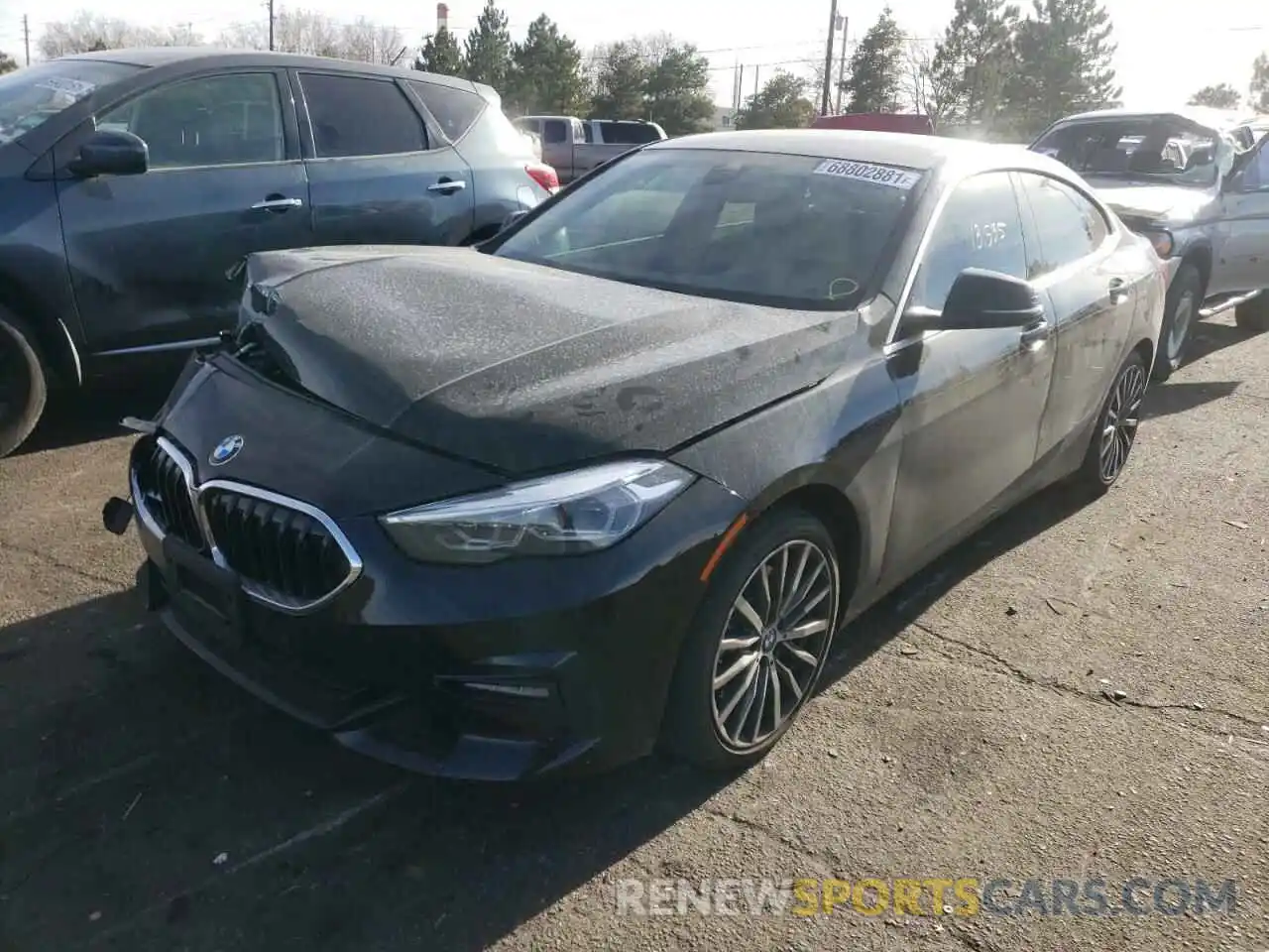 2 Photograph of a damaged car WBA73AK0XL7F84962 BMW 2 SERIES 2020