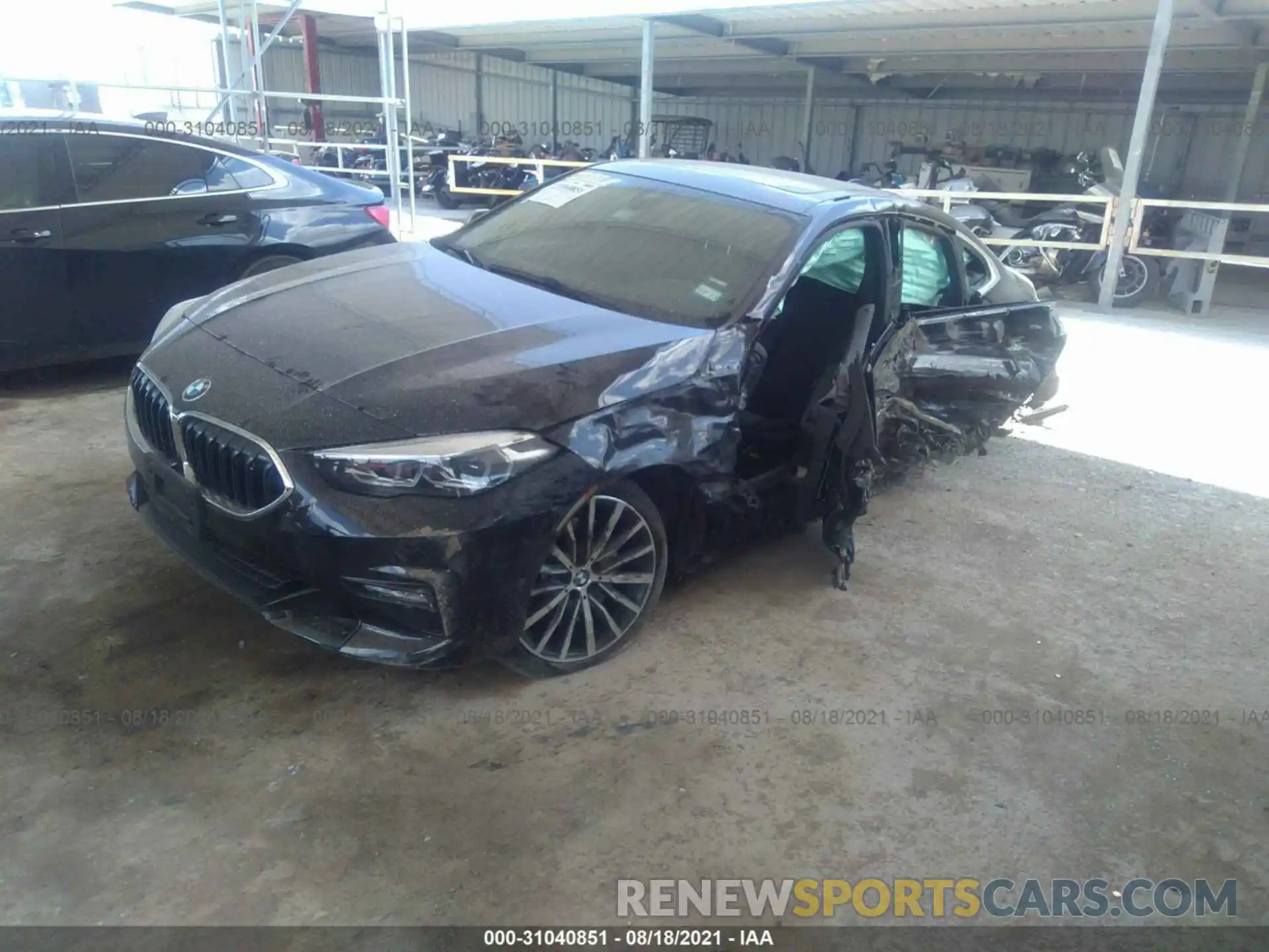 2 Photograph of a damaged car WBA73AK0XL7G04739 BMW 2 SERIES 2020