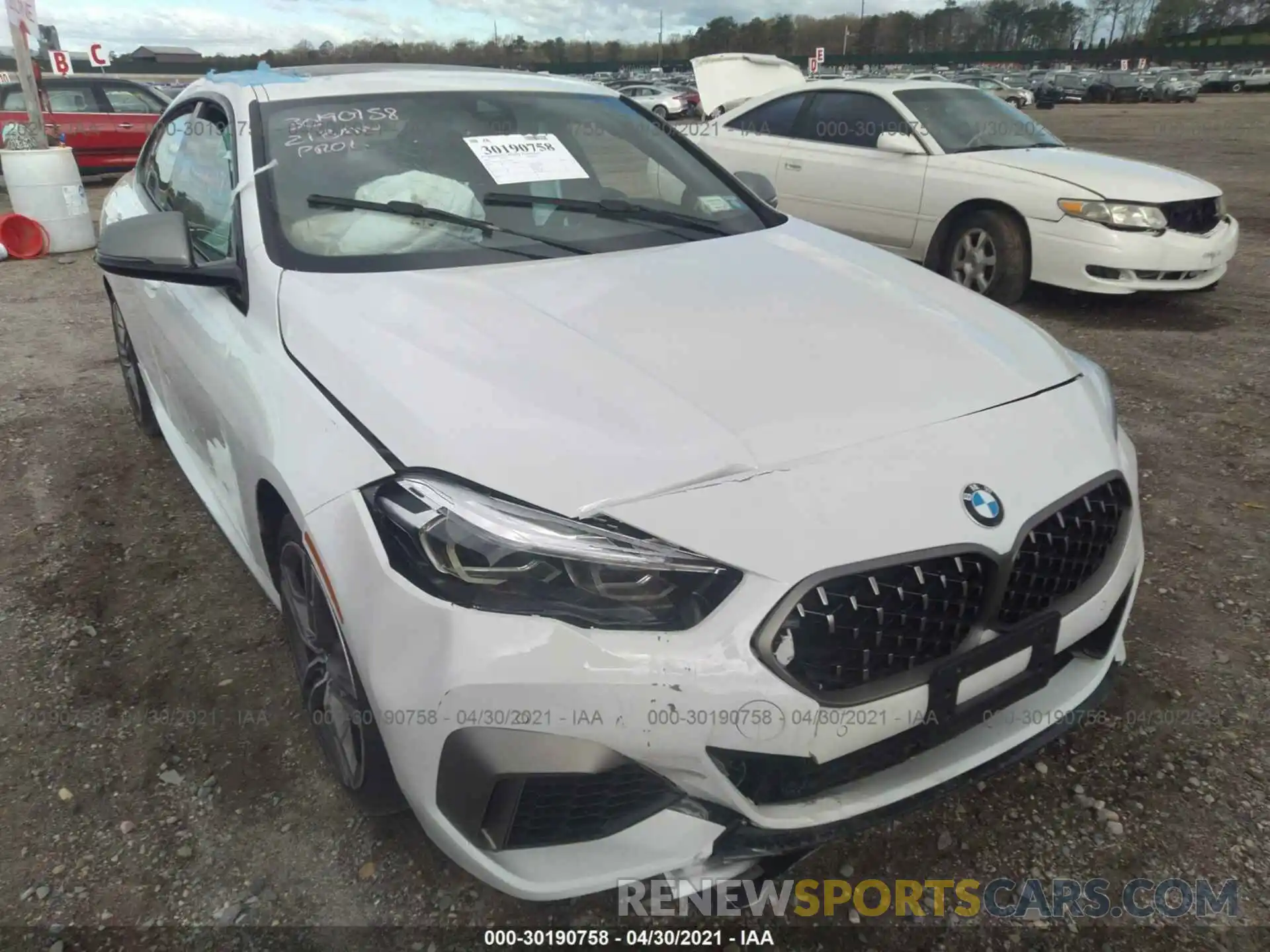 6 Photograph of a damaged car WBA13AL01M7G76726 BMW 2 SERIES 2021