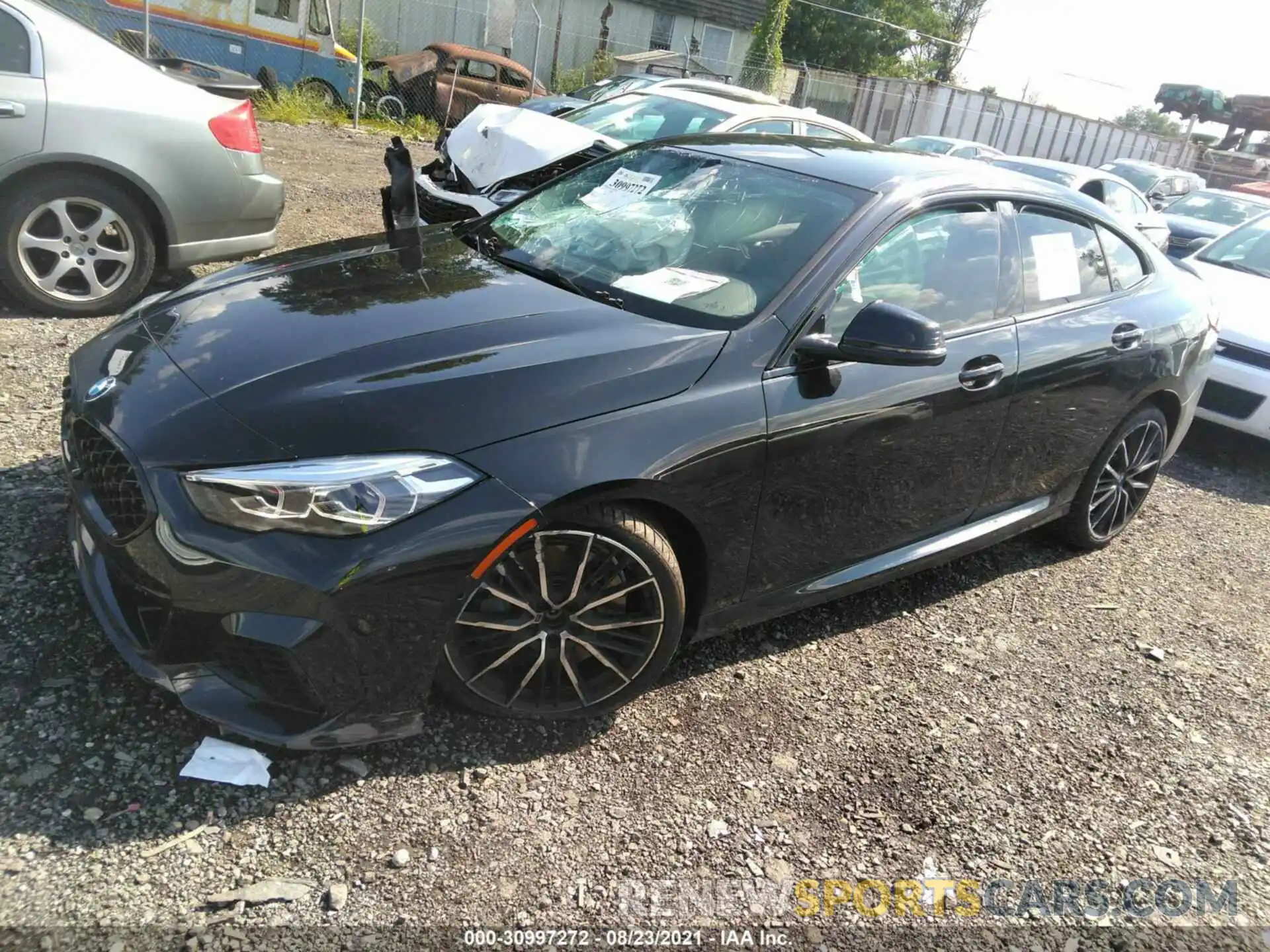 2 Photograph of a damaged car WBA13AL06M7G43897 BMW 2 SERIES 2021