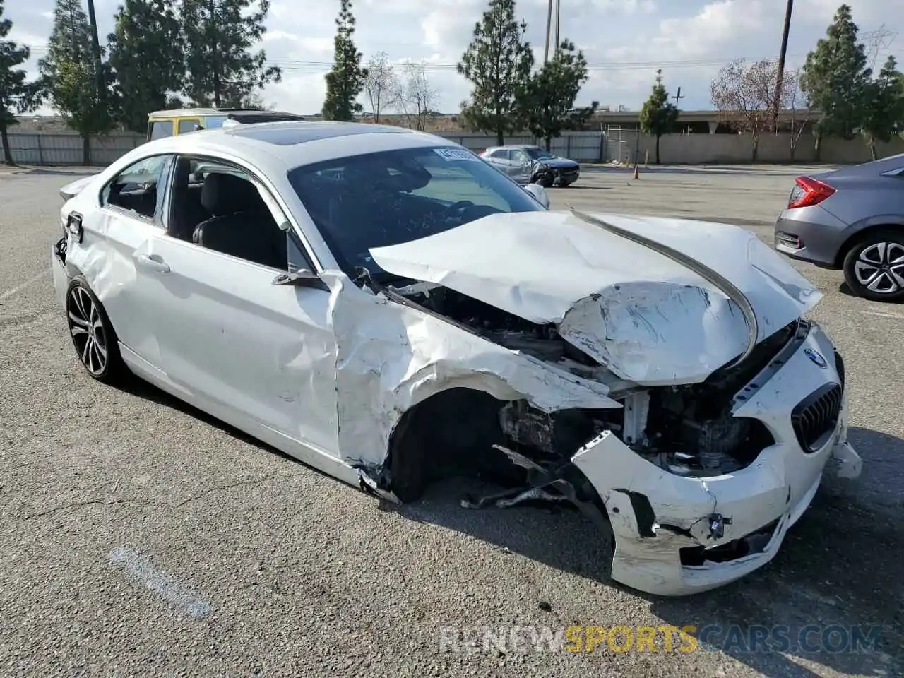 4 Photograph of a damaged car WBA2J1C04M7G50843 BMW 2 SERIES 2021