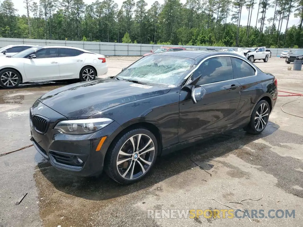 1 Photograph of a damaged car WBA2J1C04M7H22835 BMW 2 SERIES 2021