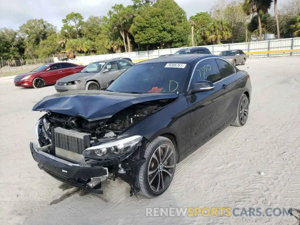 2 Photograph of a damaged car WBA2J1C08M7H48015 BMW 2 SERIES 2021