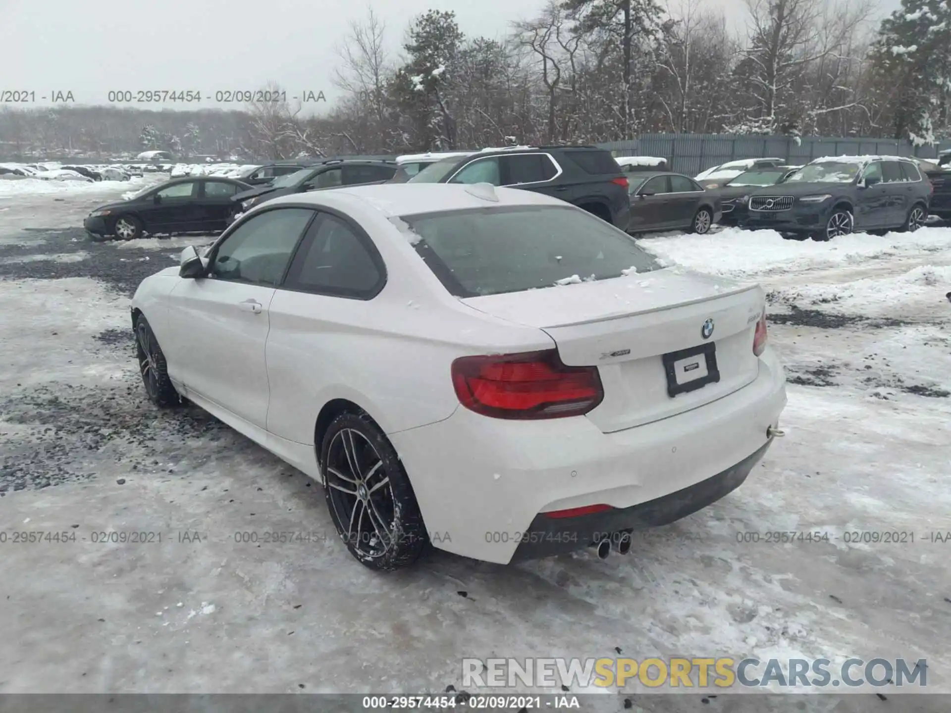 3 Photograph of a damaged car WBA2J3C0XM7G41057 BMW 2 SERIES 2021