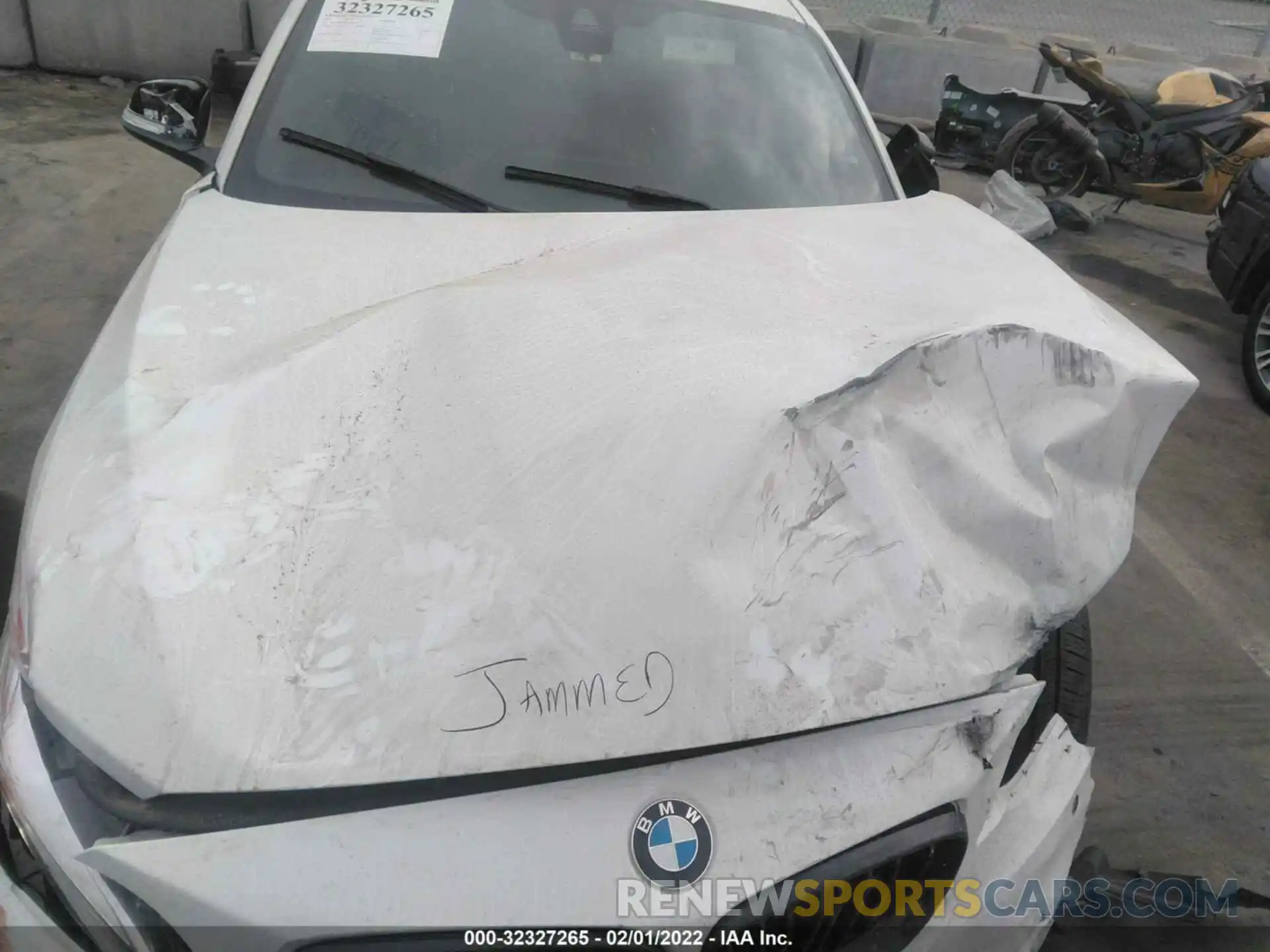 10 Photograph of a damaged car WBA2J5C00M7G85967 BMW 2 SERIES 2021