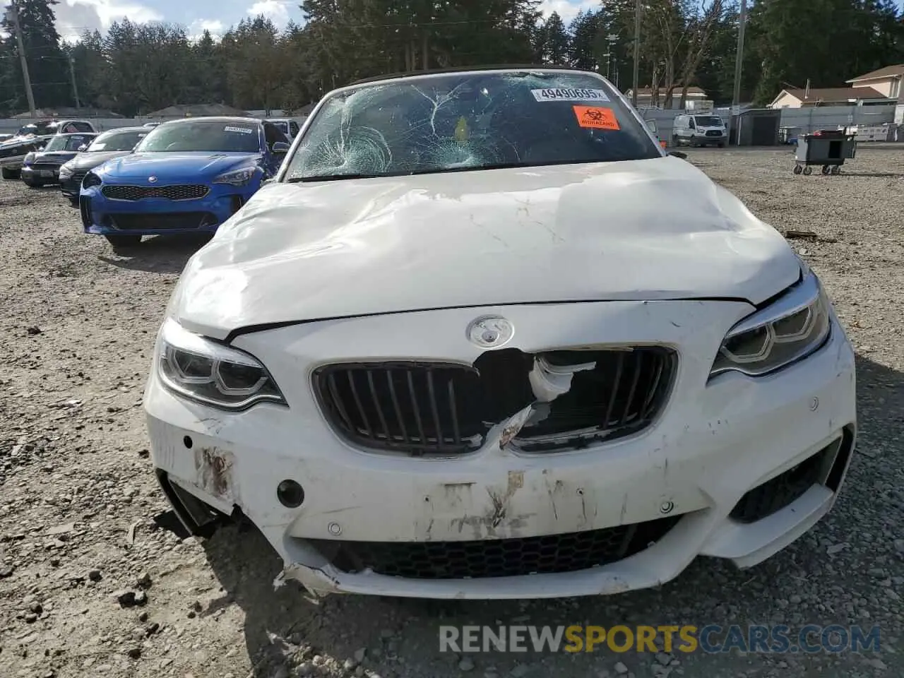 5 Photograph of a damaged car WBA2K1C02M7J86297 BMW 2 SERIES 2021