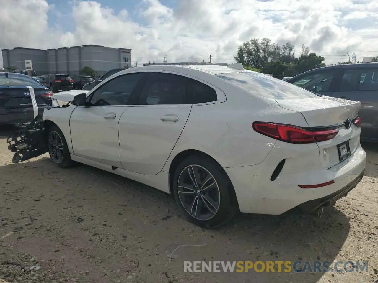 2 Photograph of a damaged car WBA53AK01M7J27575 BMW 2 SERIES 2021