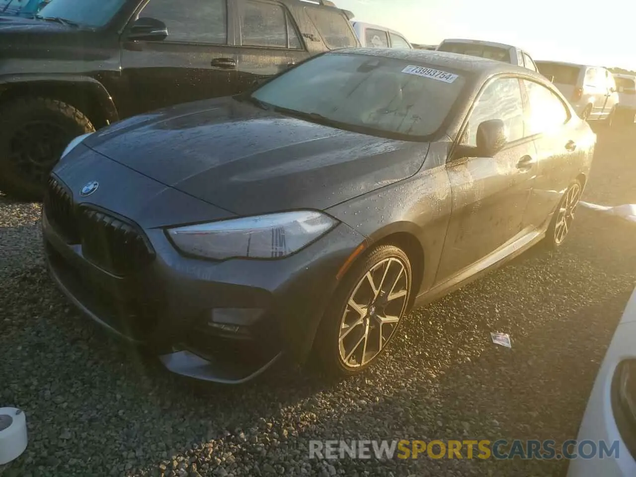 1 Photograph of a damaged car WBA53AK02M7H45054 BMW 2 SERIES 2021