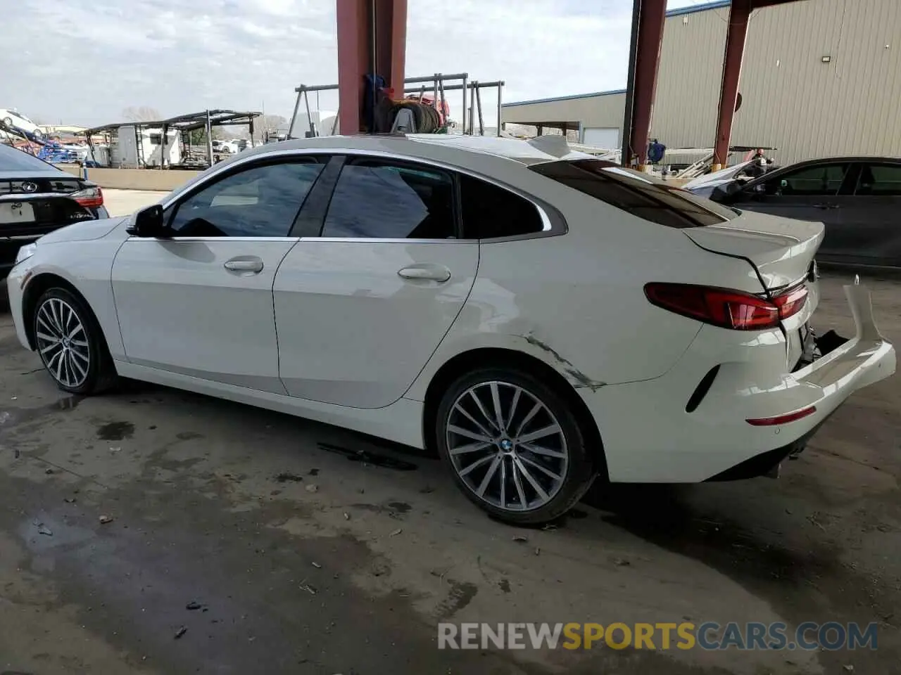 2 Photograph of a damaged car WBA53AK03M7J34205 BMW 2 SERIES 2021