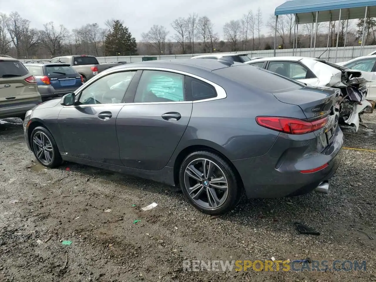 2 Photograph of a damaged car WBA53AK04M7J63499 BMW 2 SERIES 2021