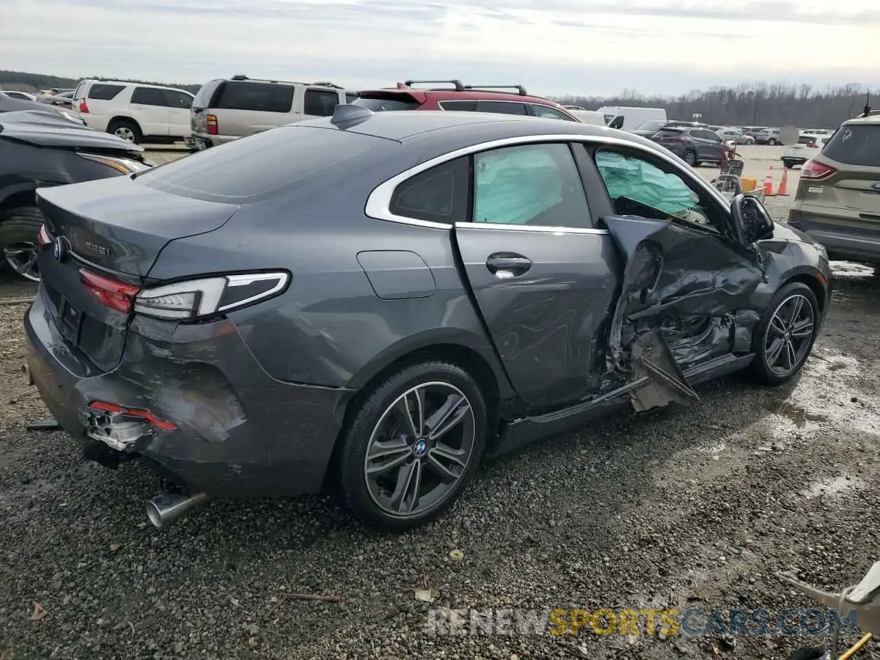 3 Photograph of a damaged car WBA53AK04M7J63499 BMW 2 SERIES 2021