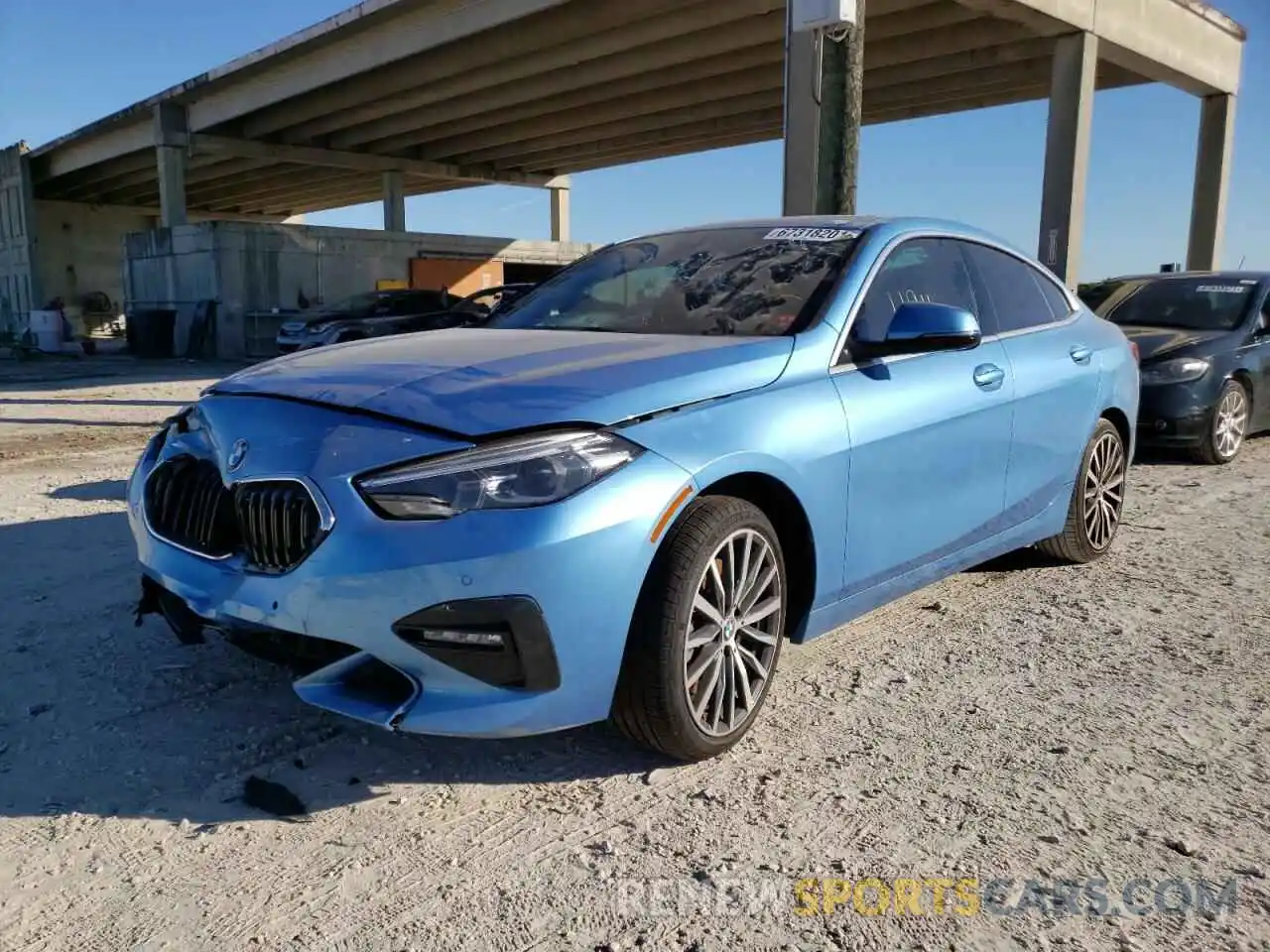 2 Photograph of a damaged car WBA53AK06M7H32114 BMW 2 SERIES 2021