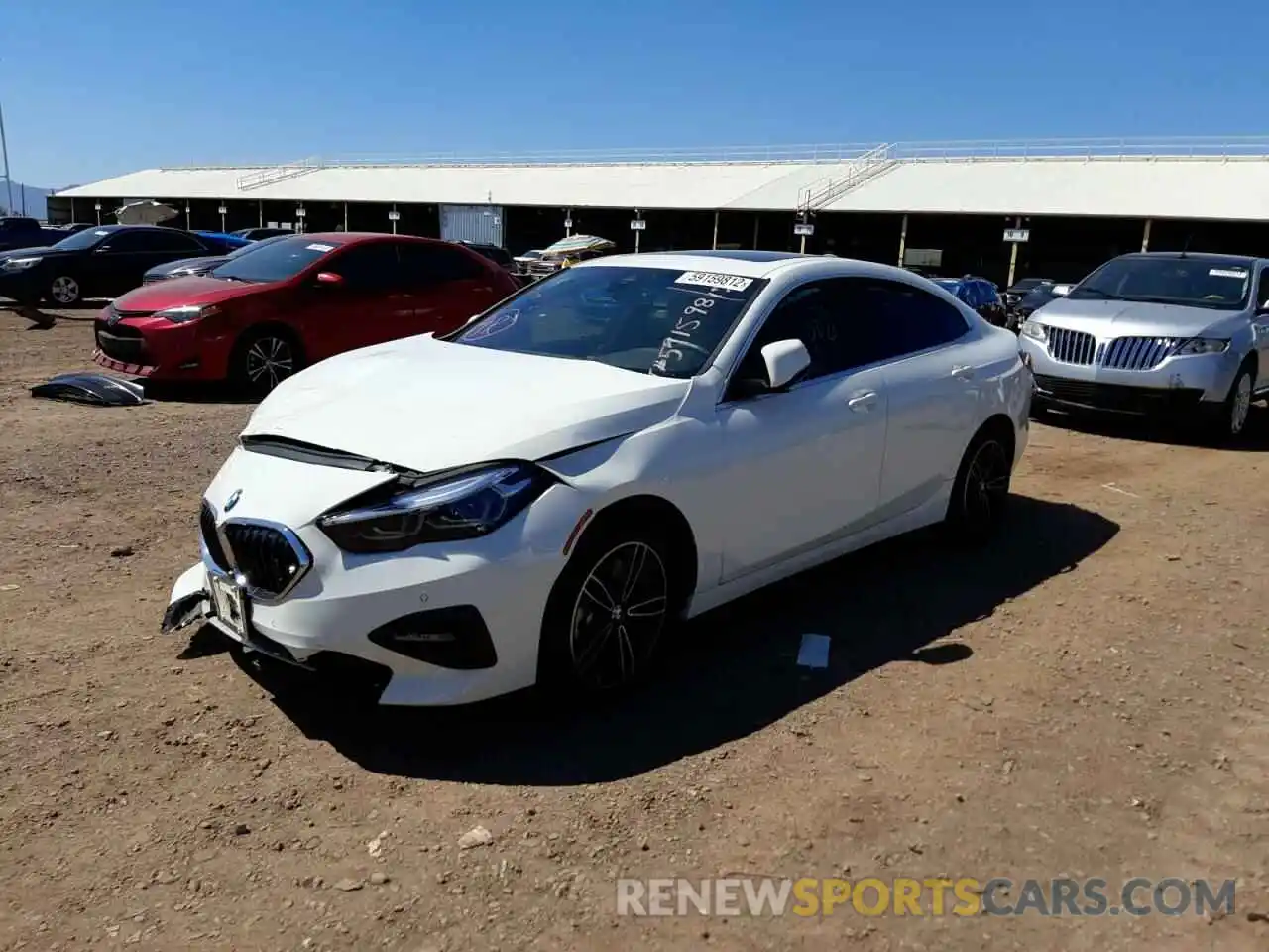 2 Photograph of a damaged car WBA53AK07M7H49603 BMW 2 SERIES 2021