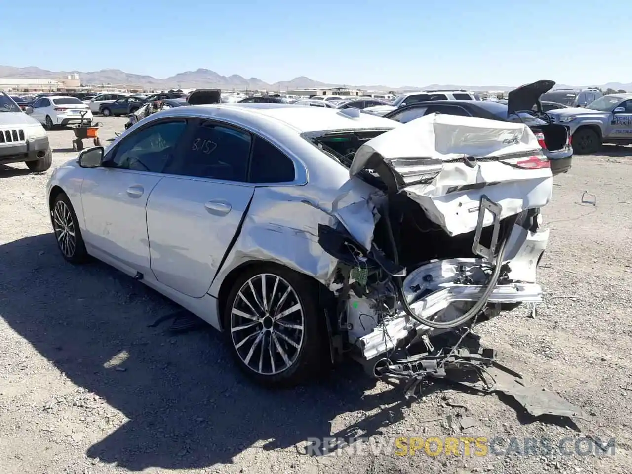 3 Photograph of a damaged car WBA53AK07M7J25734 BMW 2 SERIES 2021