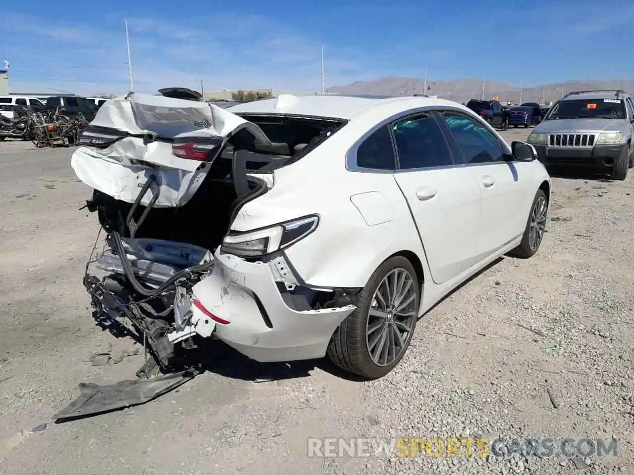 4 Photograph of a damaged car WBA53AK07M7J25734 BMW 2 SERIES 2021