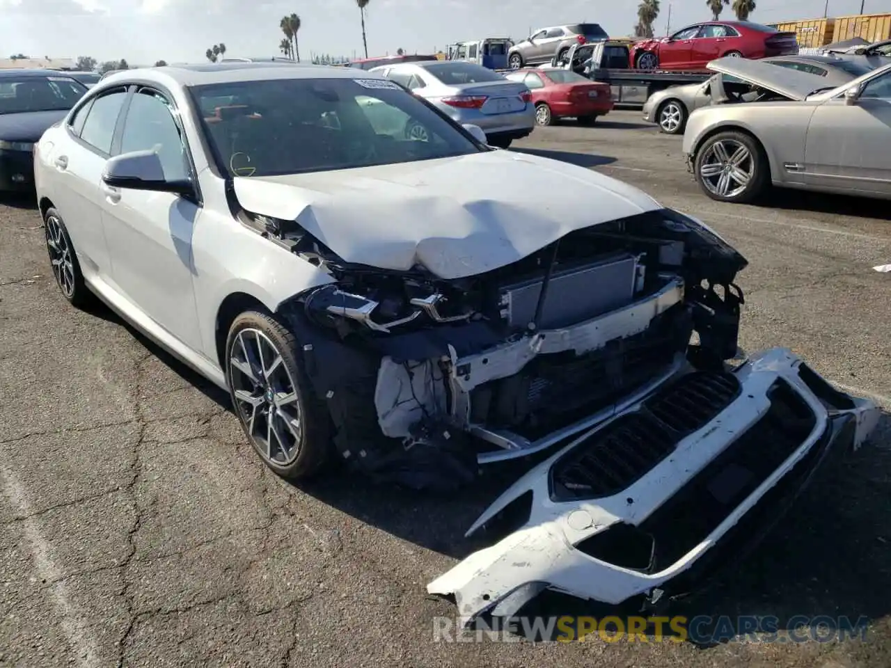 1 Photograph of a damaged car WBA53AK08M7H30820 BMW 2 SERIES 2021