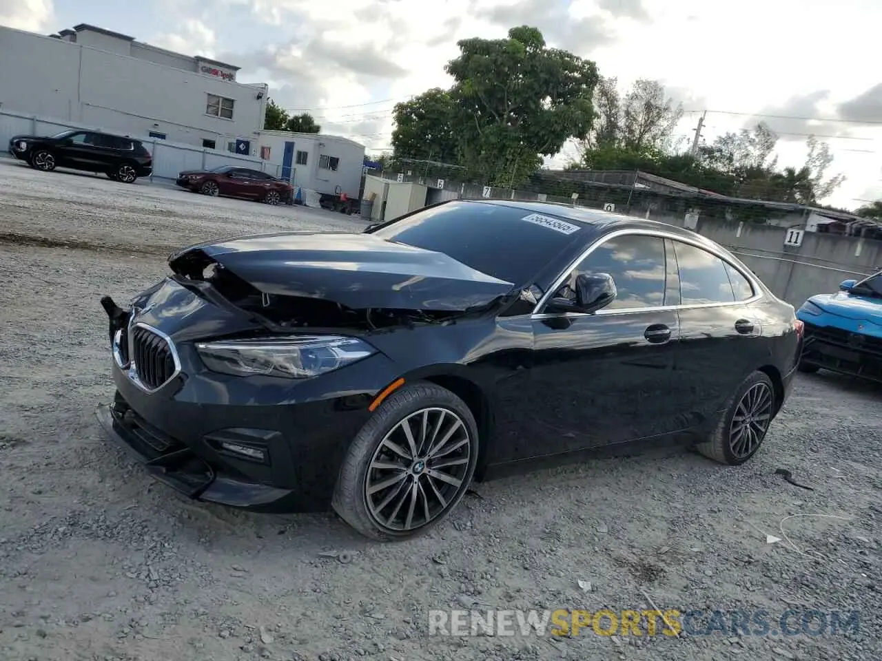 1 Photograph of a damaged car WBA53AK08M7H32194 BMW 2 SERIES 2021