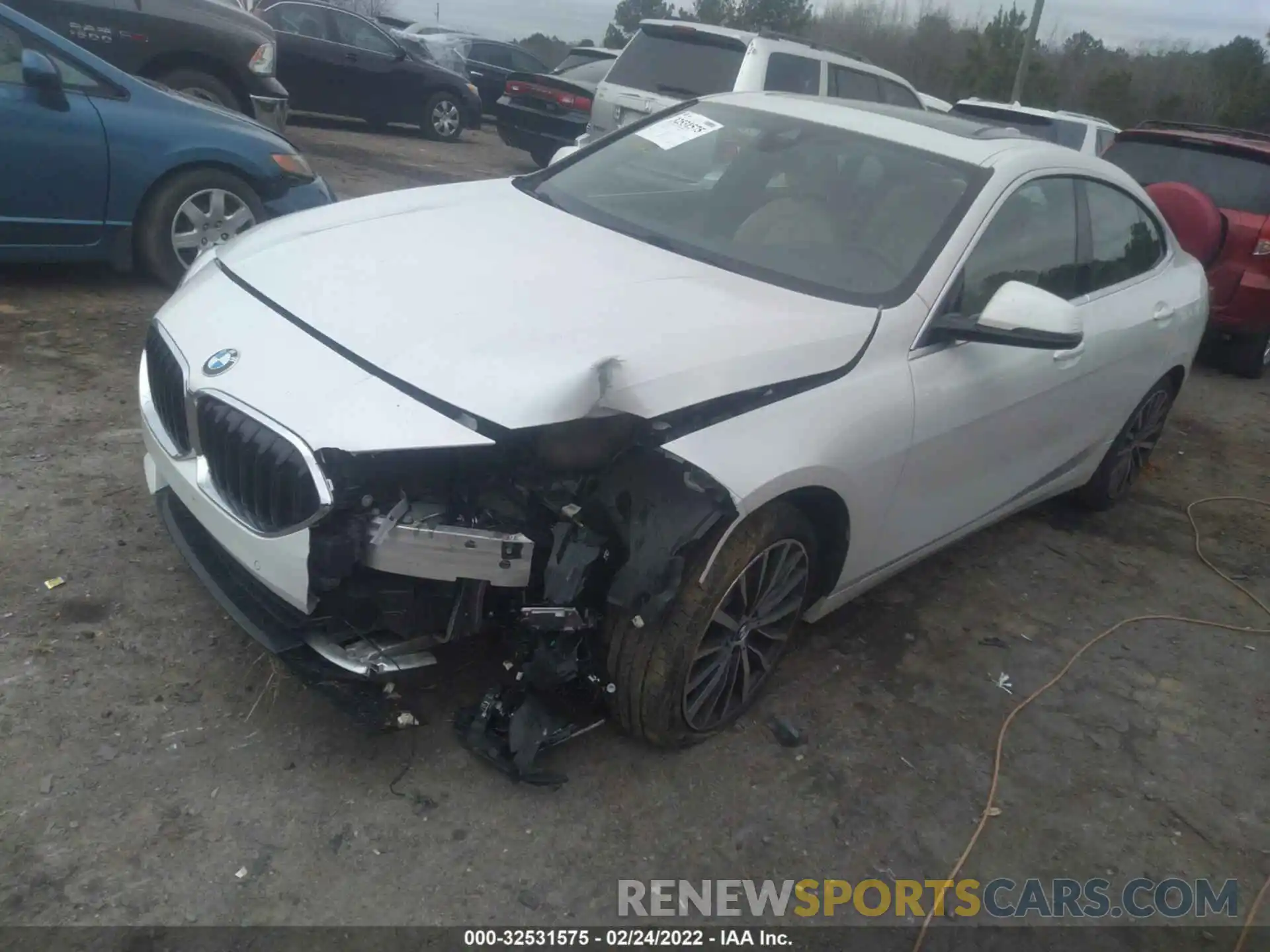 6 Photograph of a damaged car WBA53AK08M7H52722 BMW 2 SERIES 2021