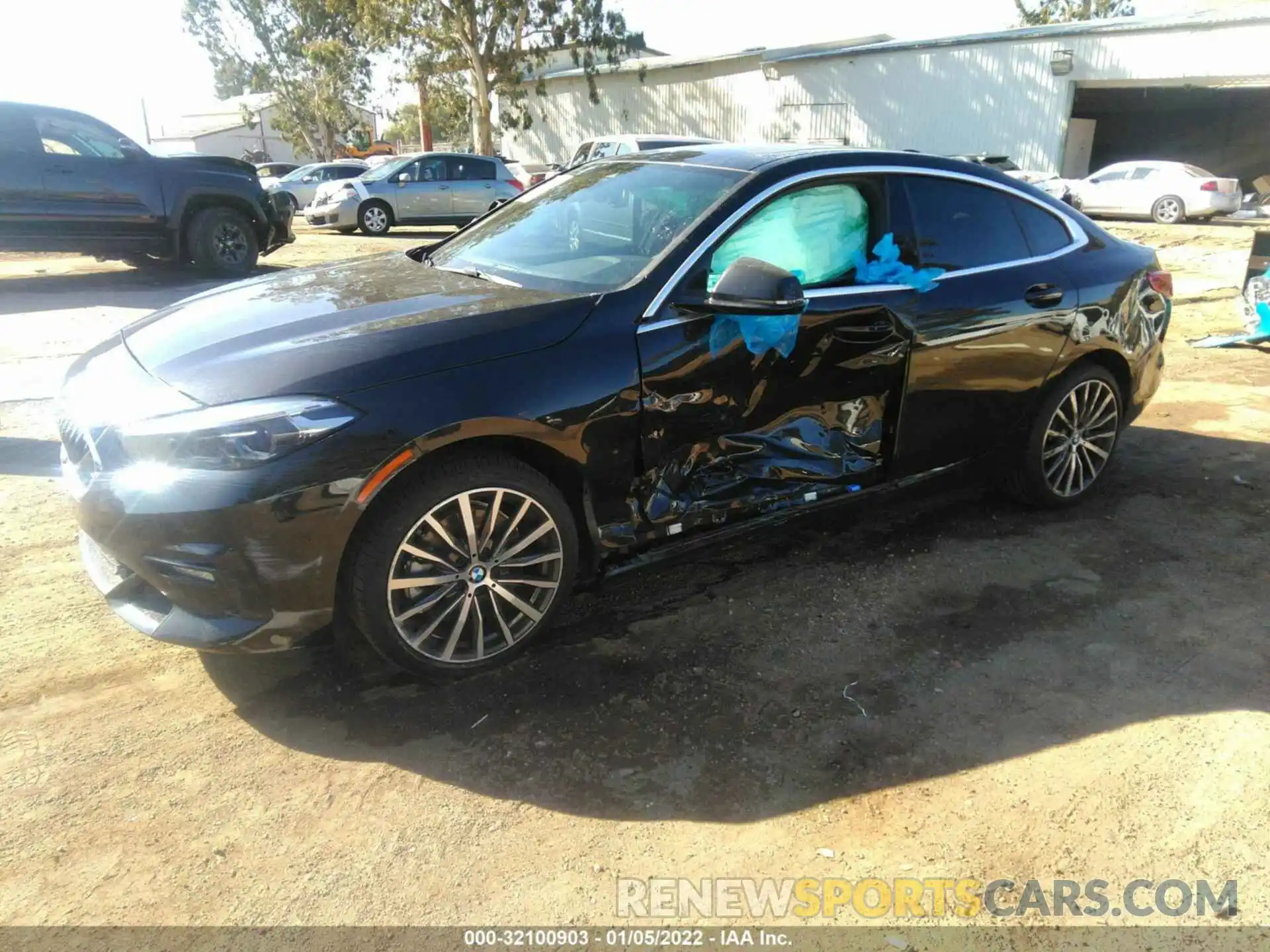 2 Photograph of a damaged car WBA53AK08M7H70377 BMW 2 SERIES 2021