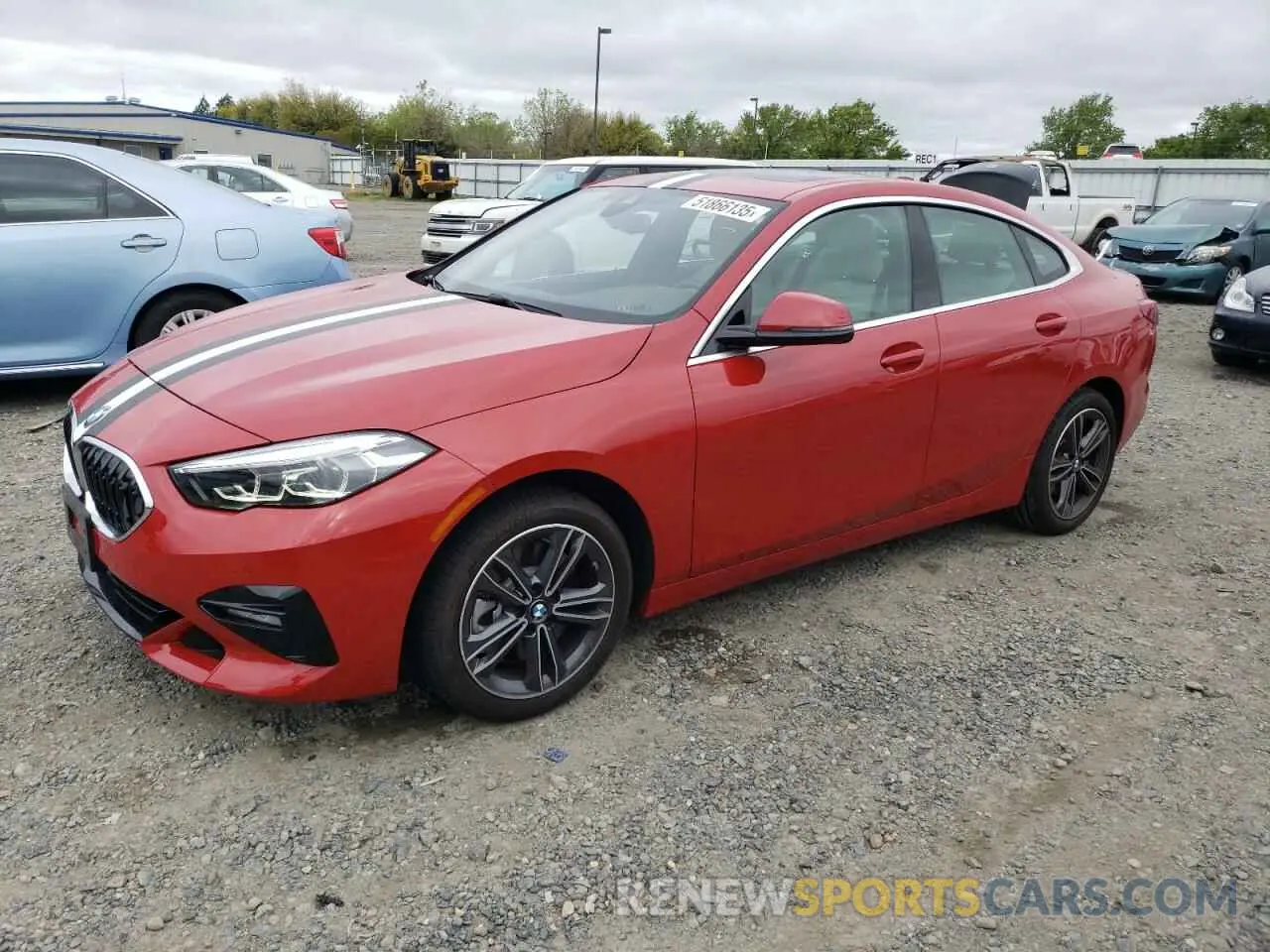 1 Photograph of a damaged car WBA53AK08M7H78589 BMW 2 SERIES 2021