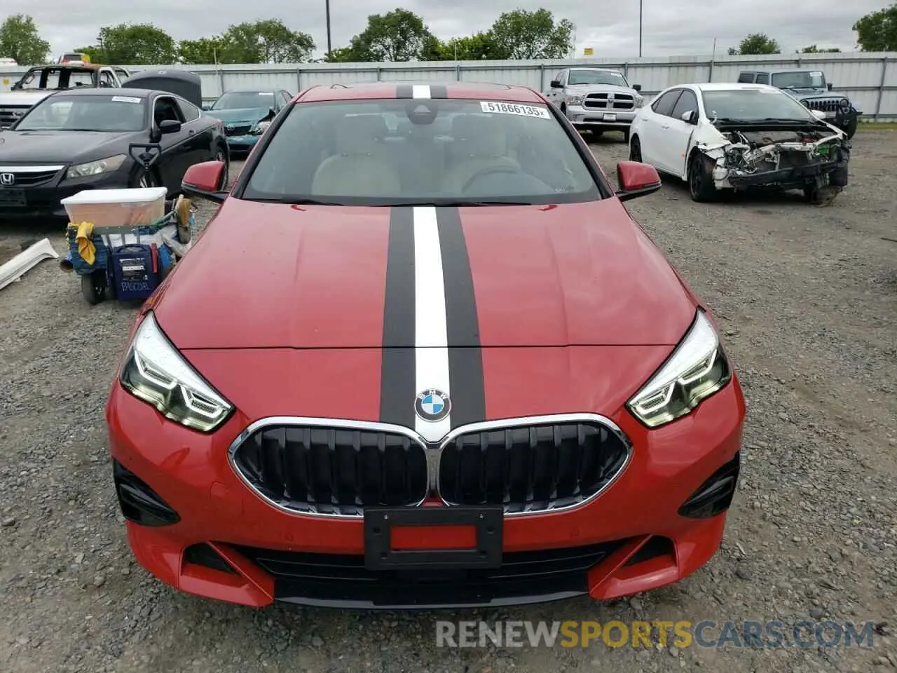 5 Photograph of a damaged car WBA53AK08M7H78589 BMW 2 SERIES 2021