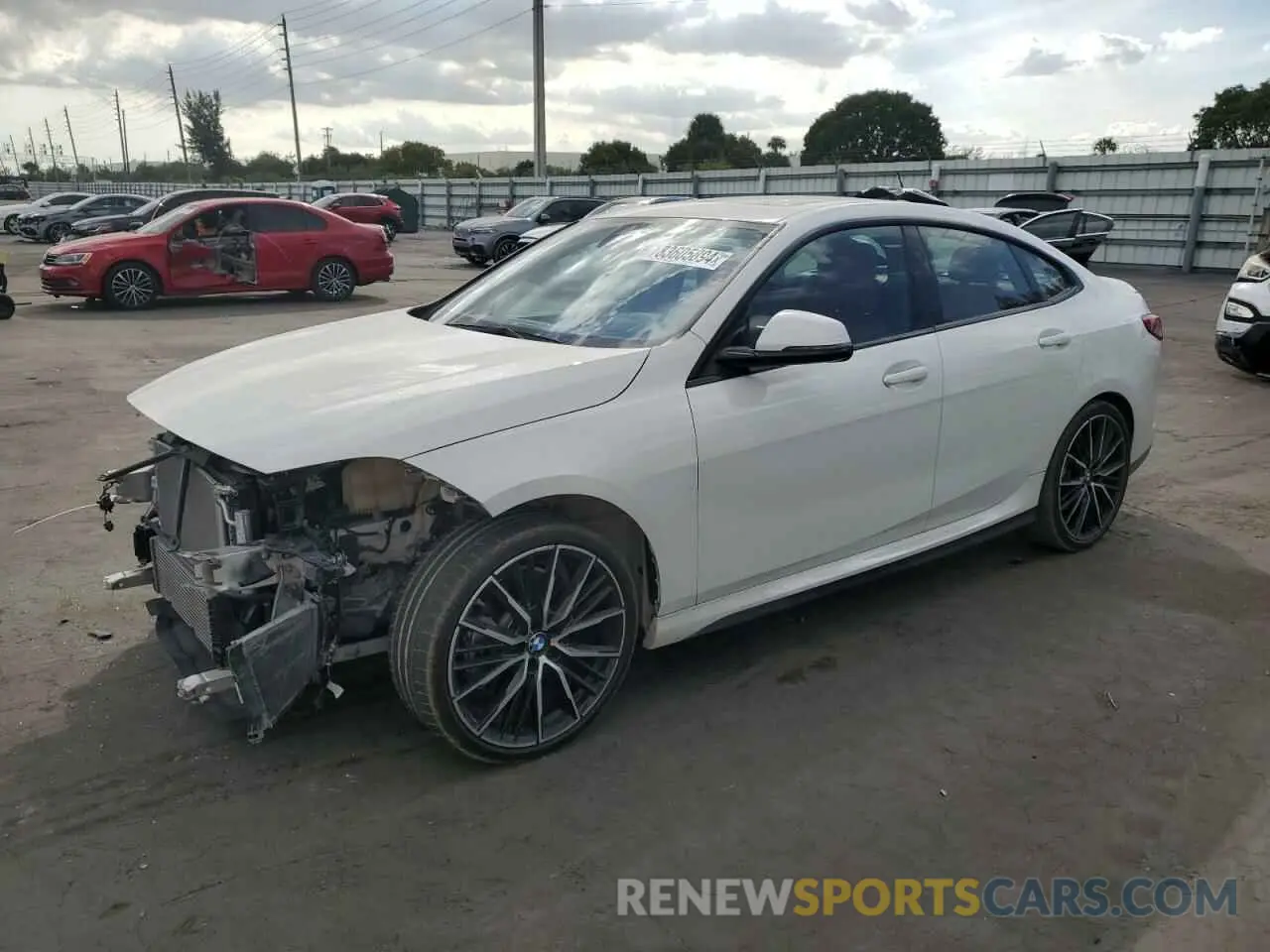 1 Photograph of a damaged car WBA53AK08M7J32403 BMW 2 SERIES 2021