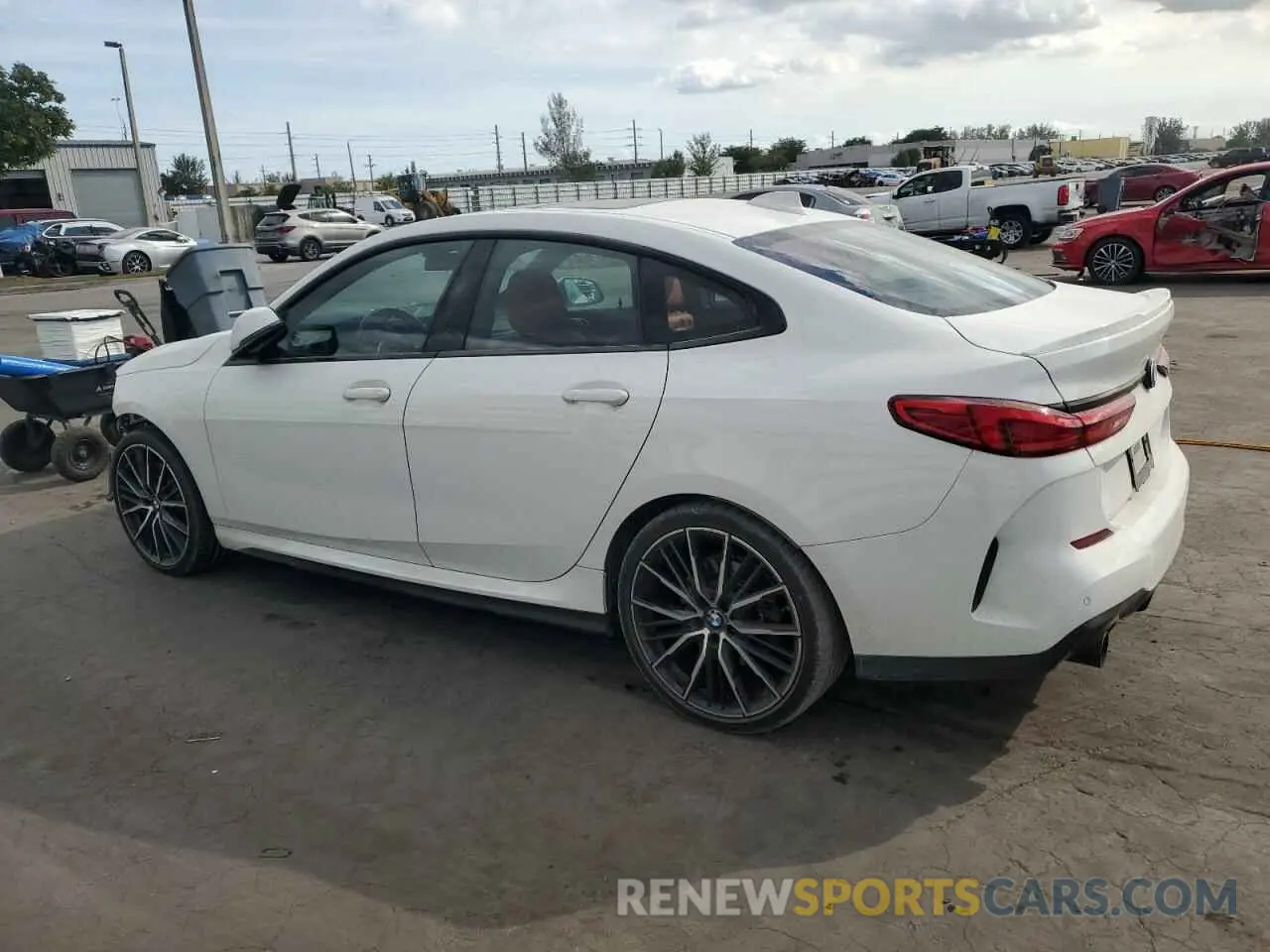 2 Photograph of a damaged car WBA53AK08M7J32403 BMW 2 SERIES 2021