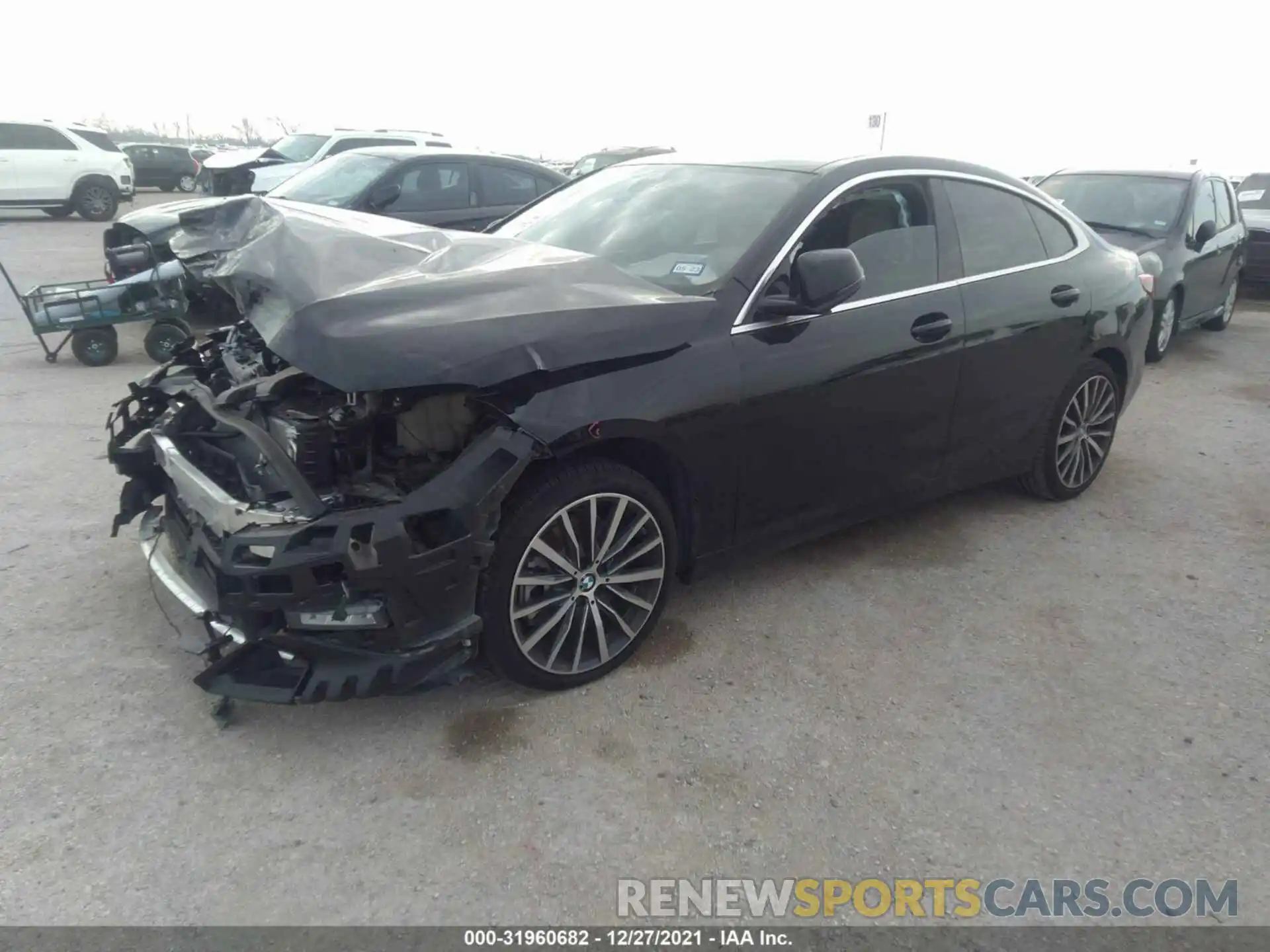 2 Photograph of a damaged car WBA53AK09M7J01130 BMW 2 SERIES 2021