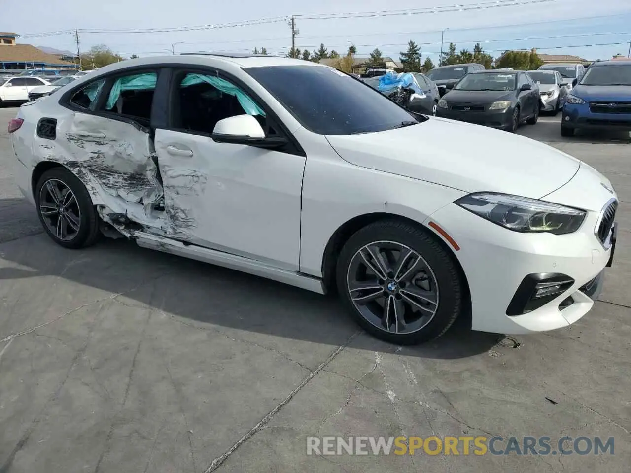 4 Photograph of a damaged car WBA73AK00M7G52266 BMW 2 SERIES 2021