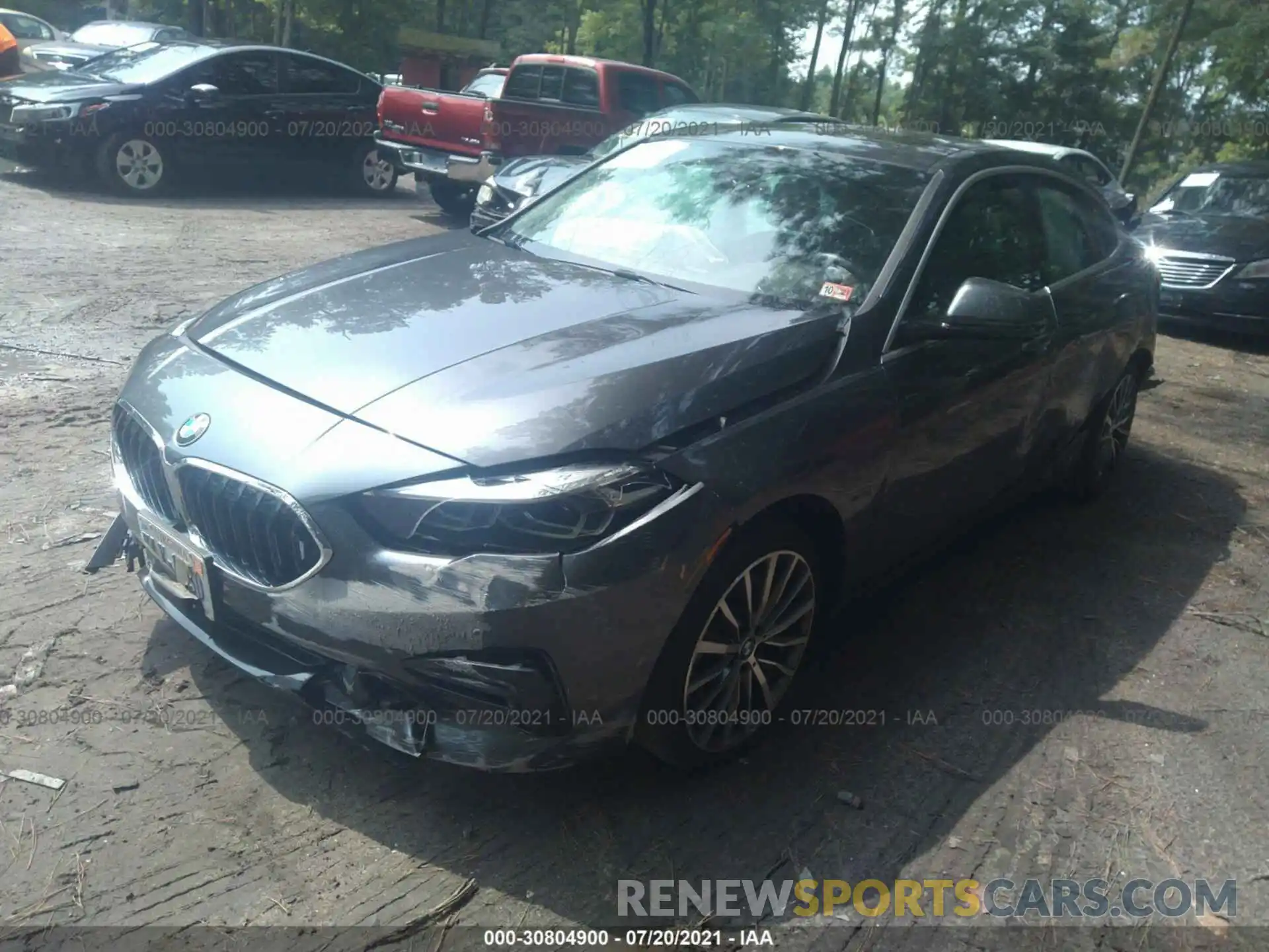 2 Photograph of a damaged car WBA73AK00M7G66572 BMW 2 SERIES 2021