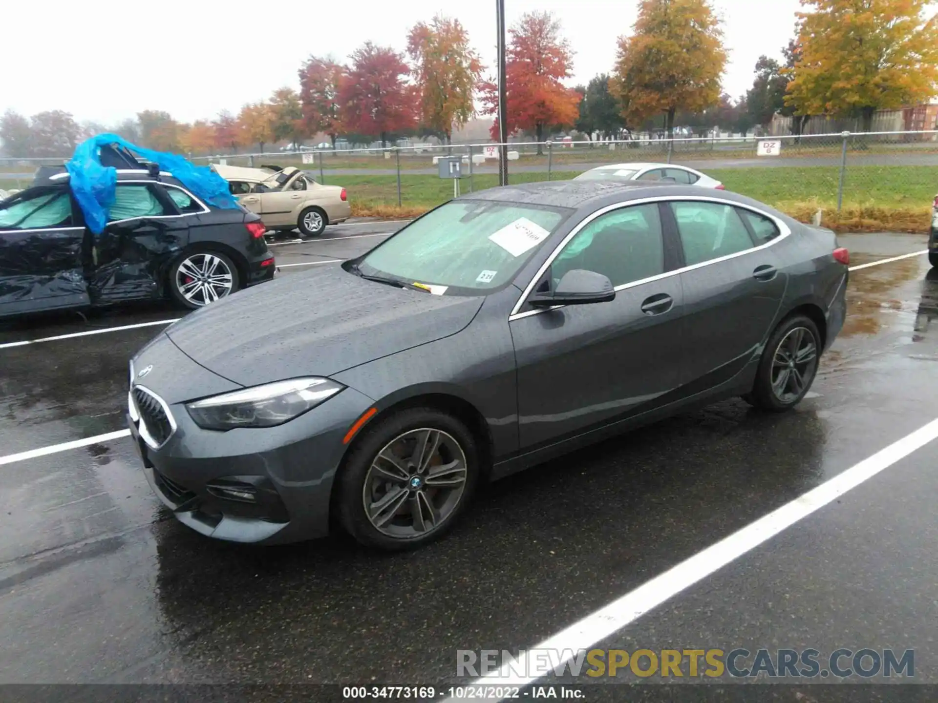 2 Photograph of a damaged car WBA73AK00M7H08402 BMW 2 SERIES 2021