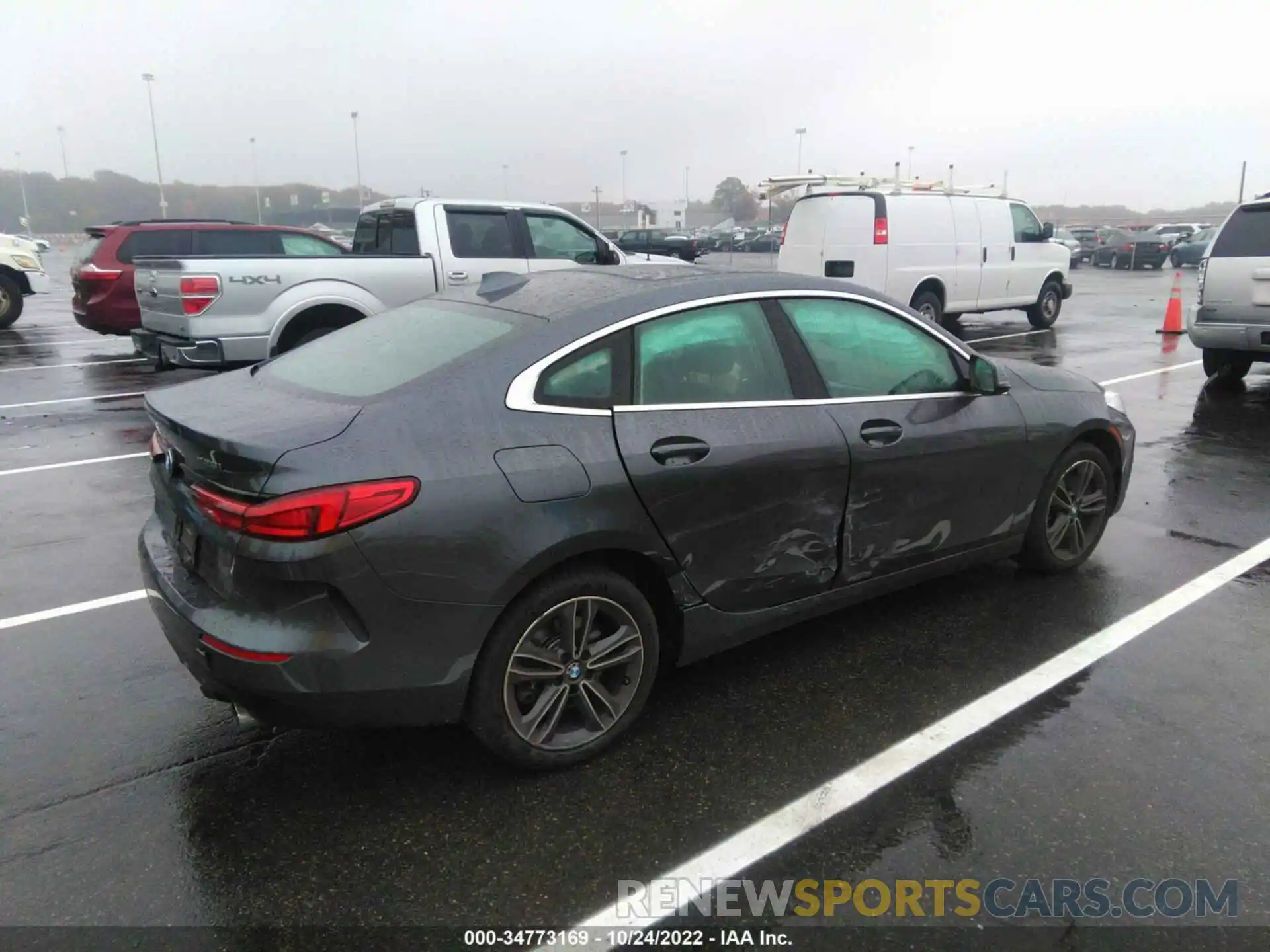 4 Photograph of a damaged car WBA73AK00M7H08402 BMW 2 SERIES 2021