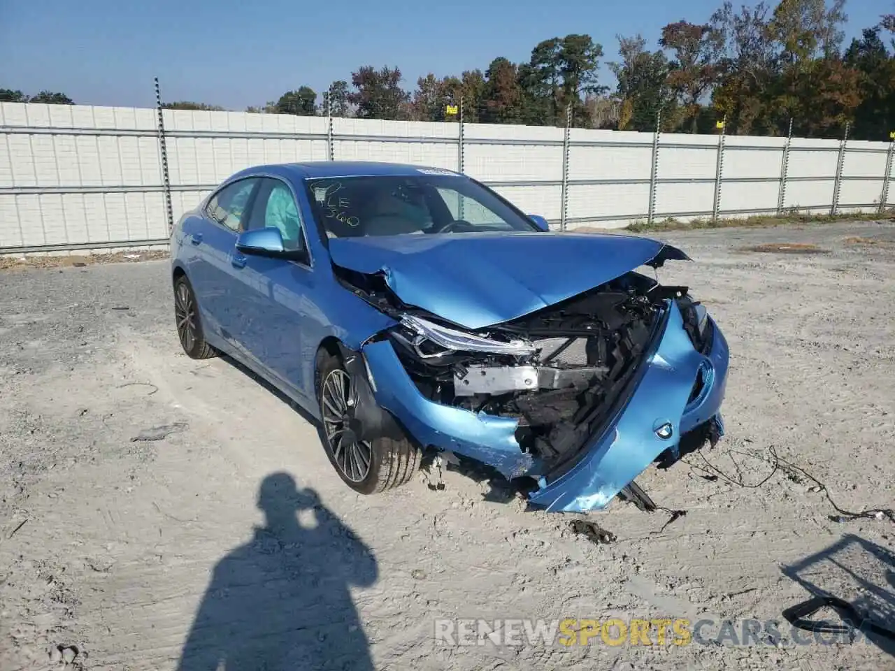 1 Photograph of a damaged car WBA73AK00M7H16614 BMW 2 SERIES 2021